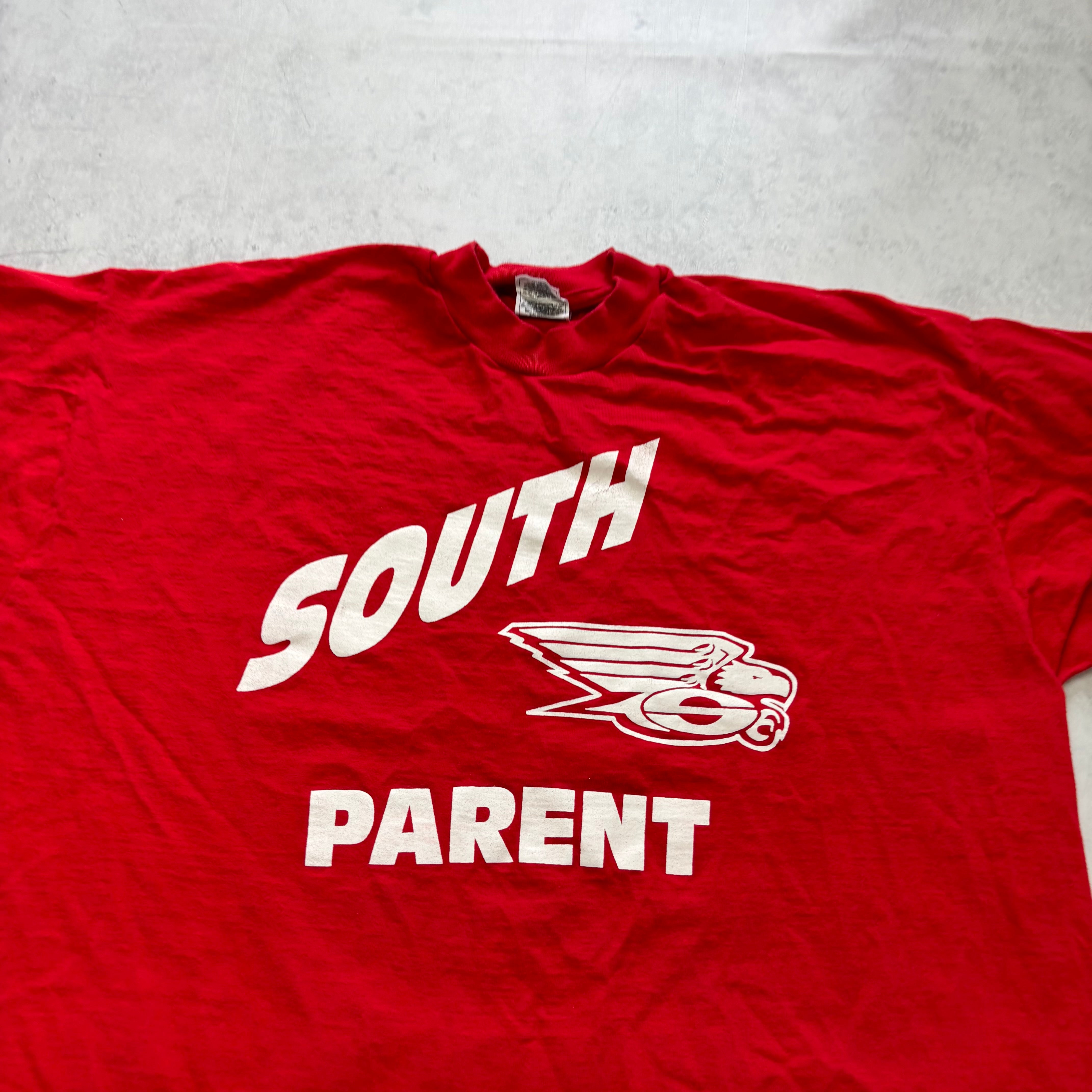 Vintage T Shirt Mens XXL Red Single Stitch Graphic Print 90s USA (E)