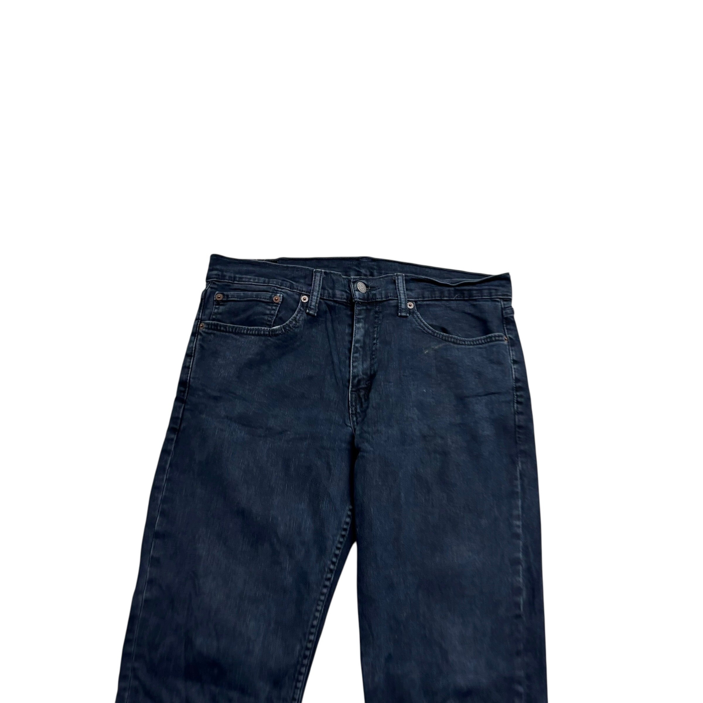 Levis 511 Jeans W34 L34 Mens Navy Blue Slim Fit Stretch Denim