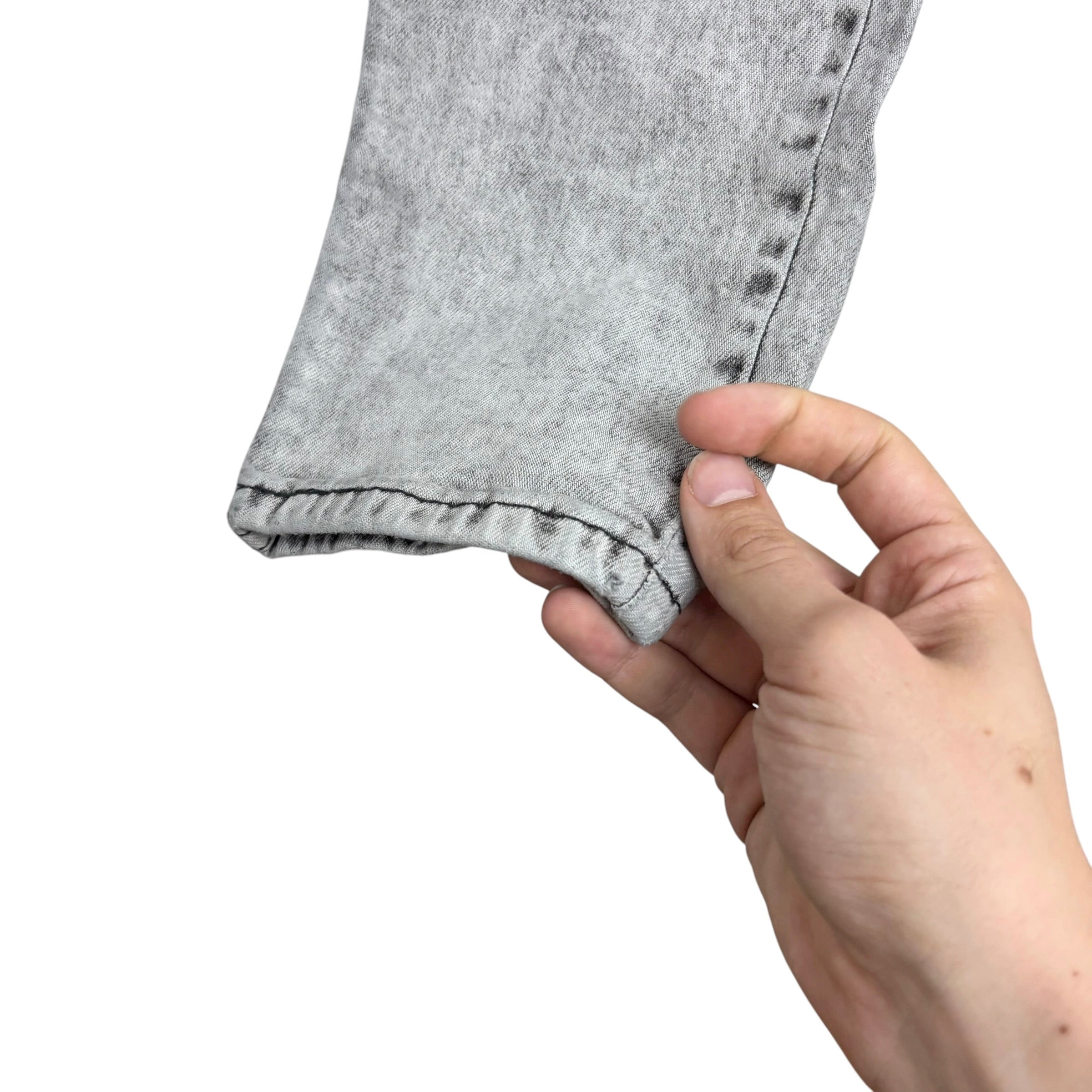 Levis 512 Jeans W30 L30 Mens Grey Slim Tapered Fit Stretch Denim