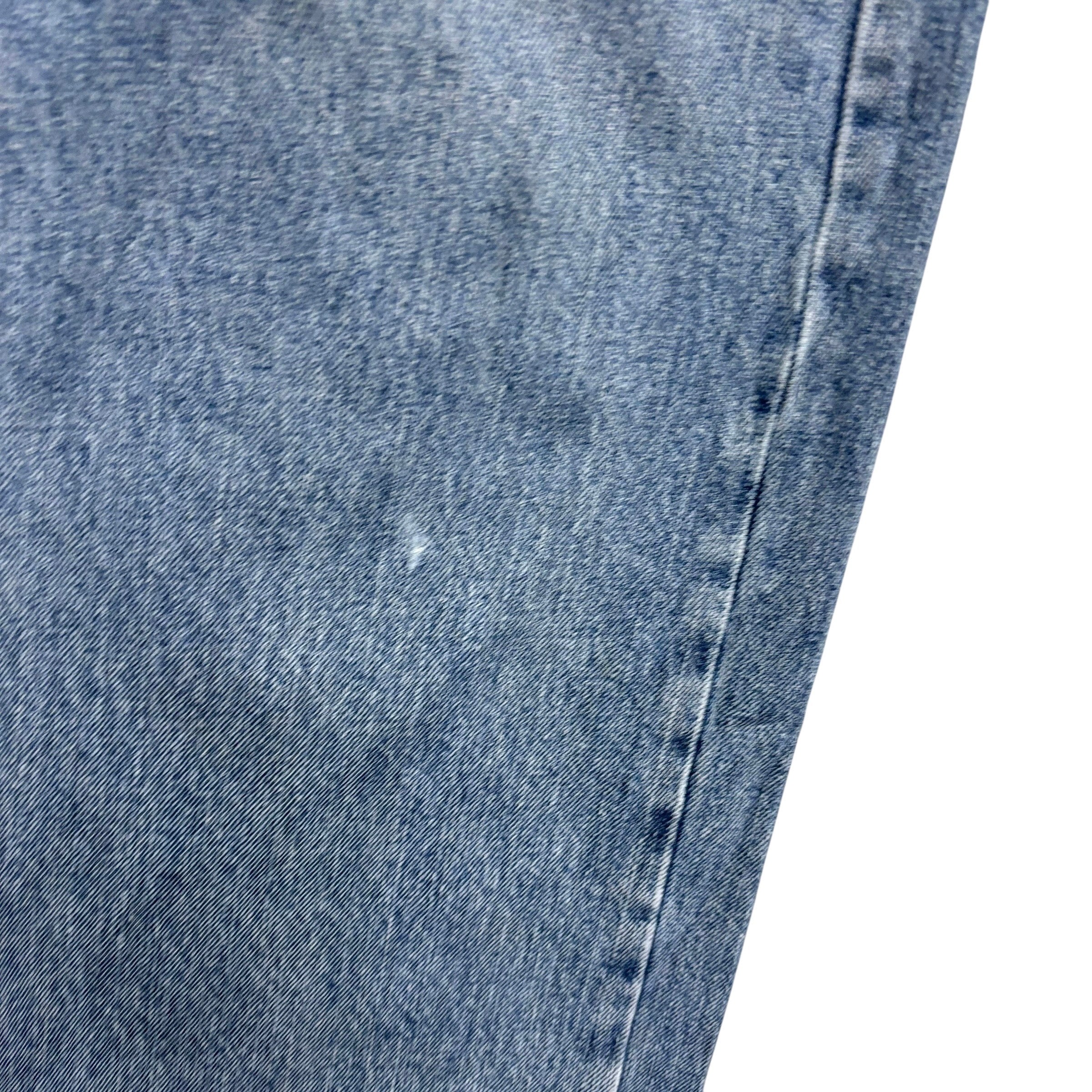 Wrangler Jeans W42 L32 Mens Light Blue Relaxed Straight Fit Denim