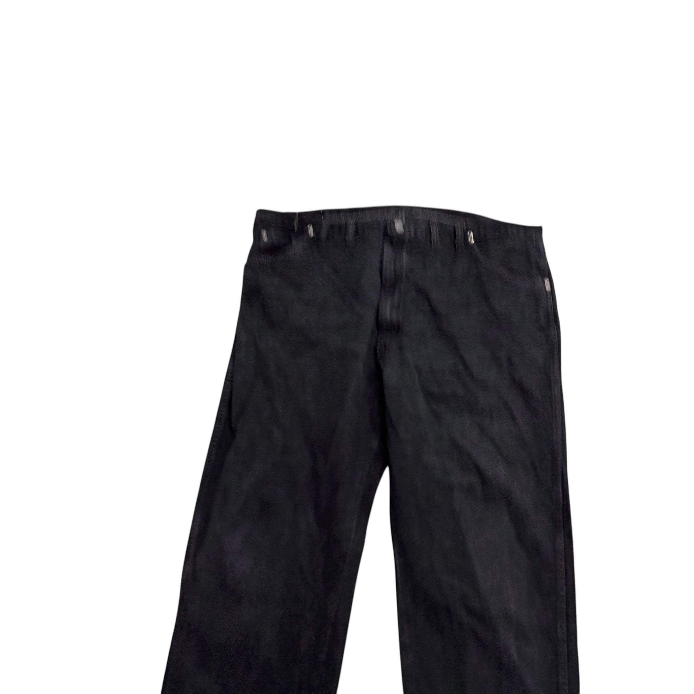 Wrangler Jeans W44 L30 Mens Black Regular Straight Fit Made In USA Vintage (E)