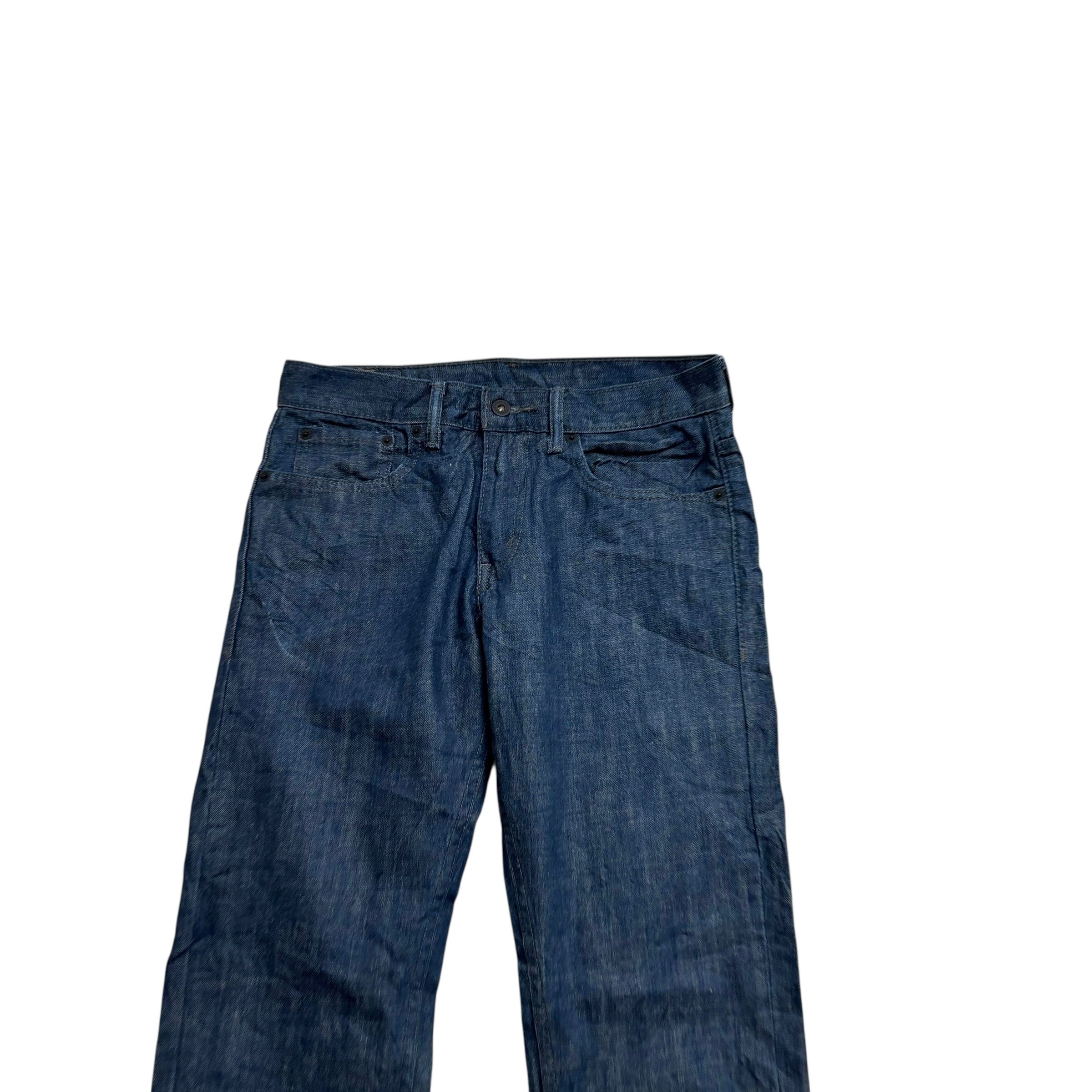 Levis 511 Jeans W32 L32 Mens Dark Blue Slim Fit Vintage Denim