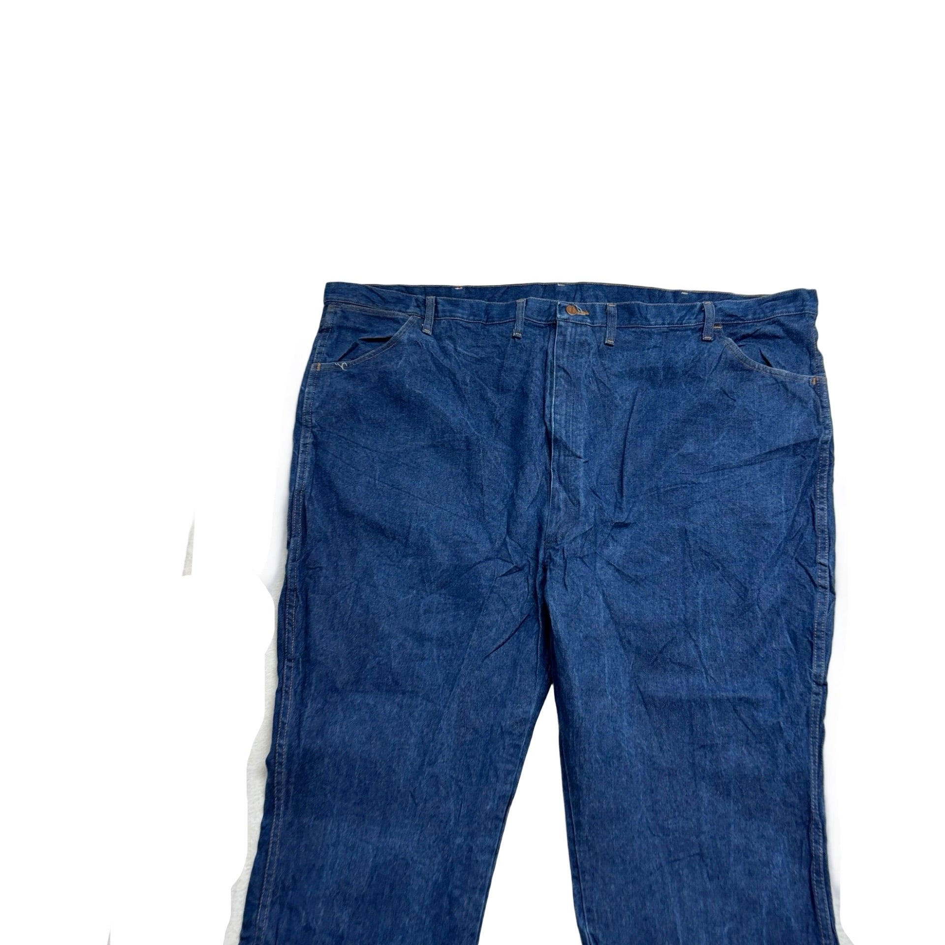 Wrangler Jeans Cowboy Cut W56 L30 Mens Dark Blue 945 Bootcut Fit Denim (E)