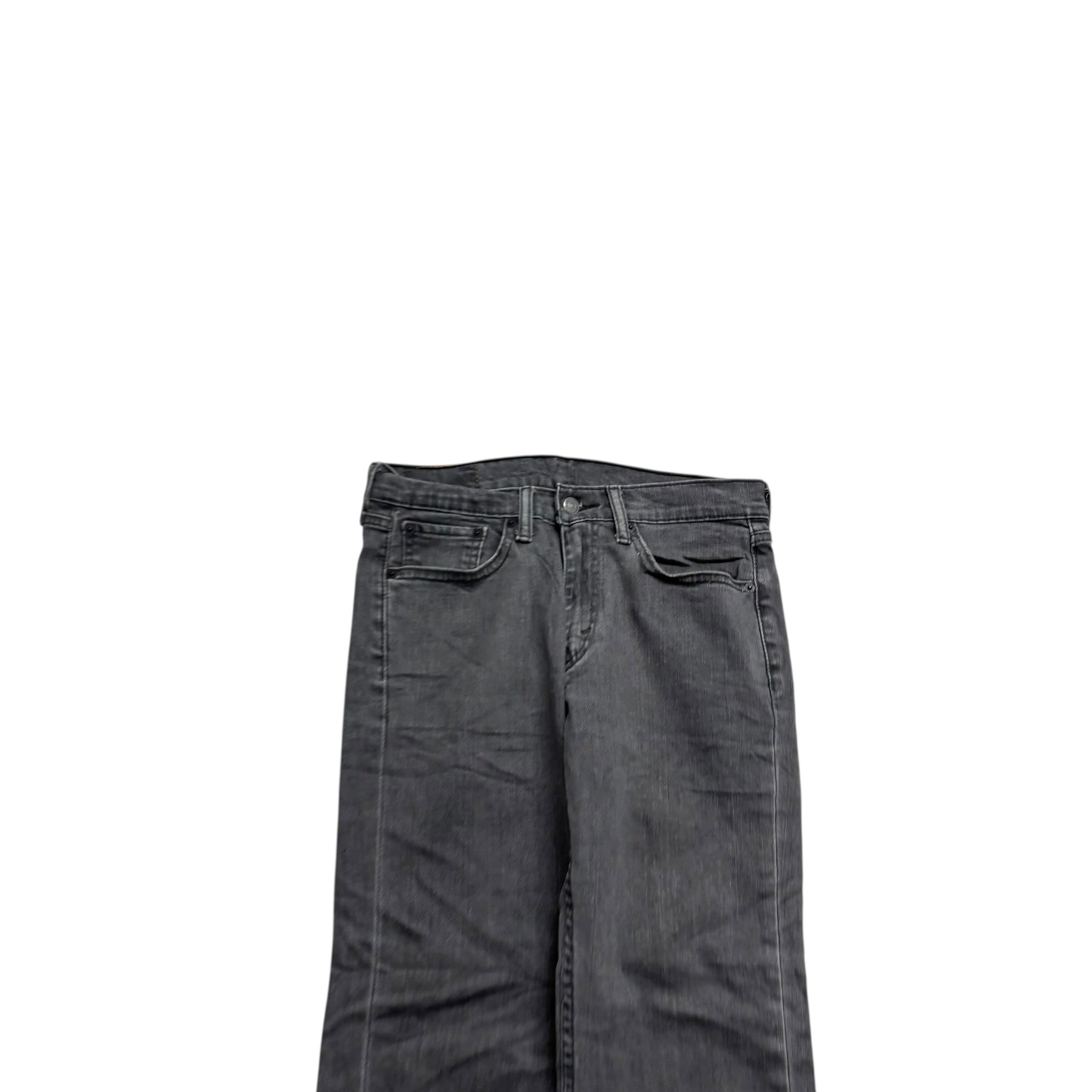 Levis 514 Jeans W29 L26 Mens Grey Regular Straight Fit Stretch Denim (E)