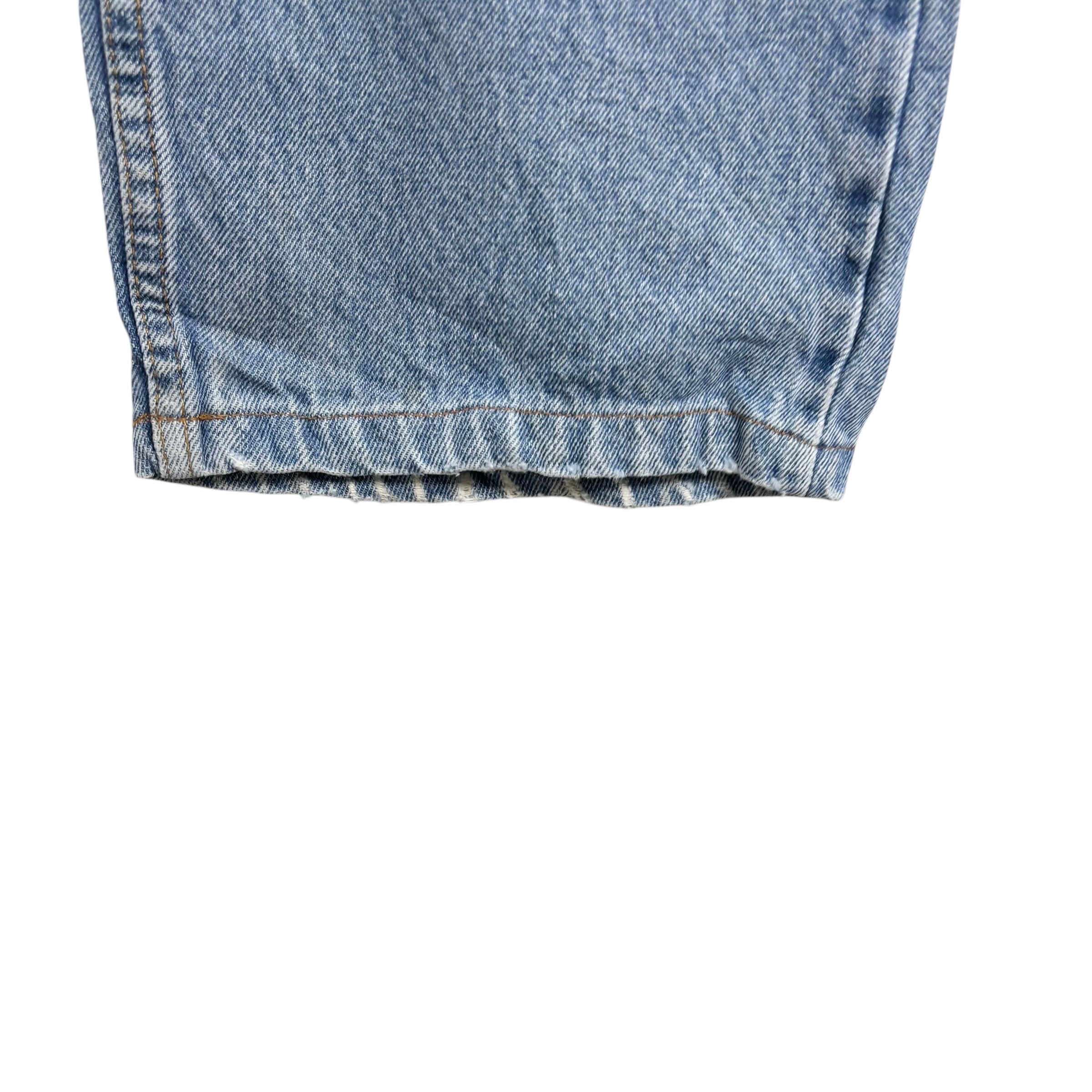 Levis 505 Jeans W36 L27 Mens Light Blue Regular Straight Fit Vintage Denim