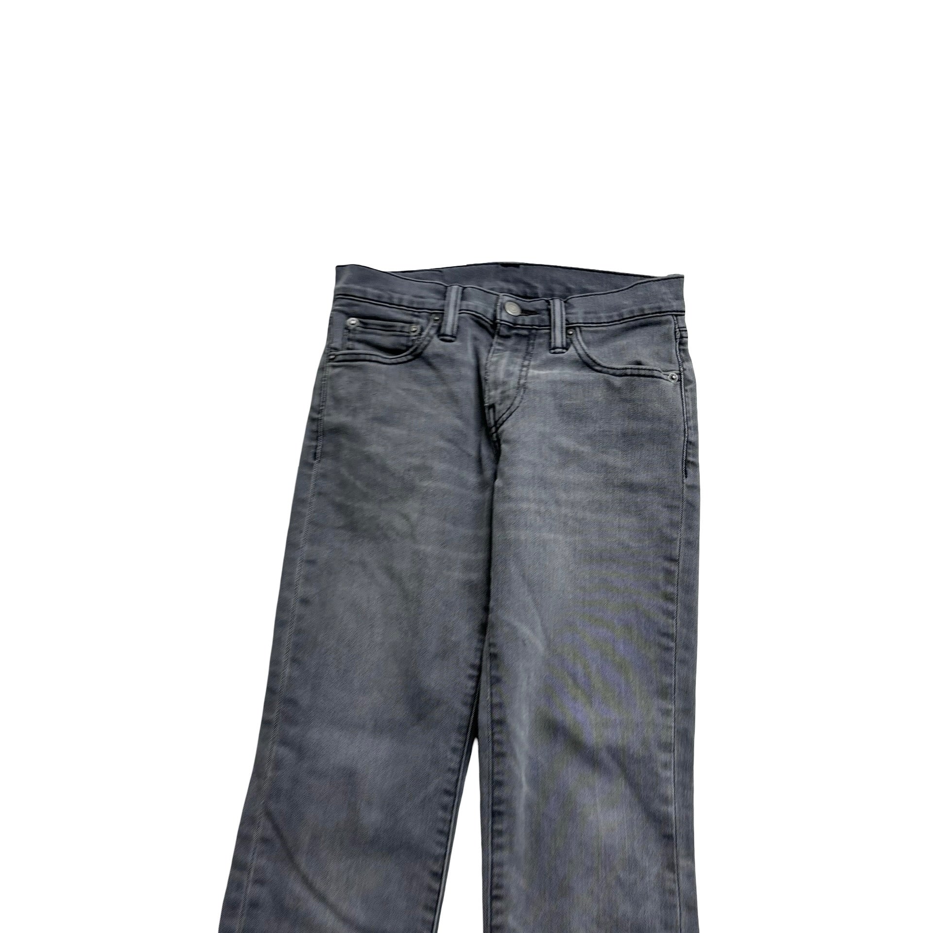 Levis 511 Jeans W27 L27 Mens Grey Slim Fit Stretch Denim (E)