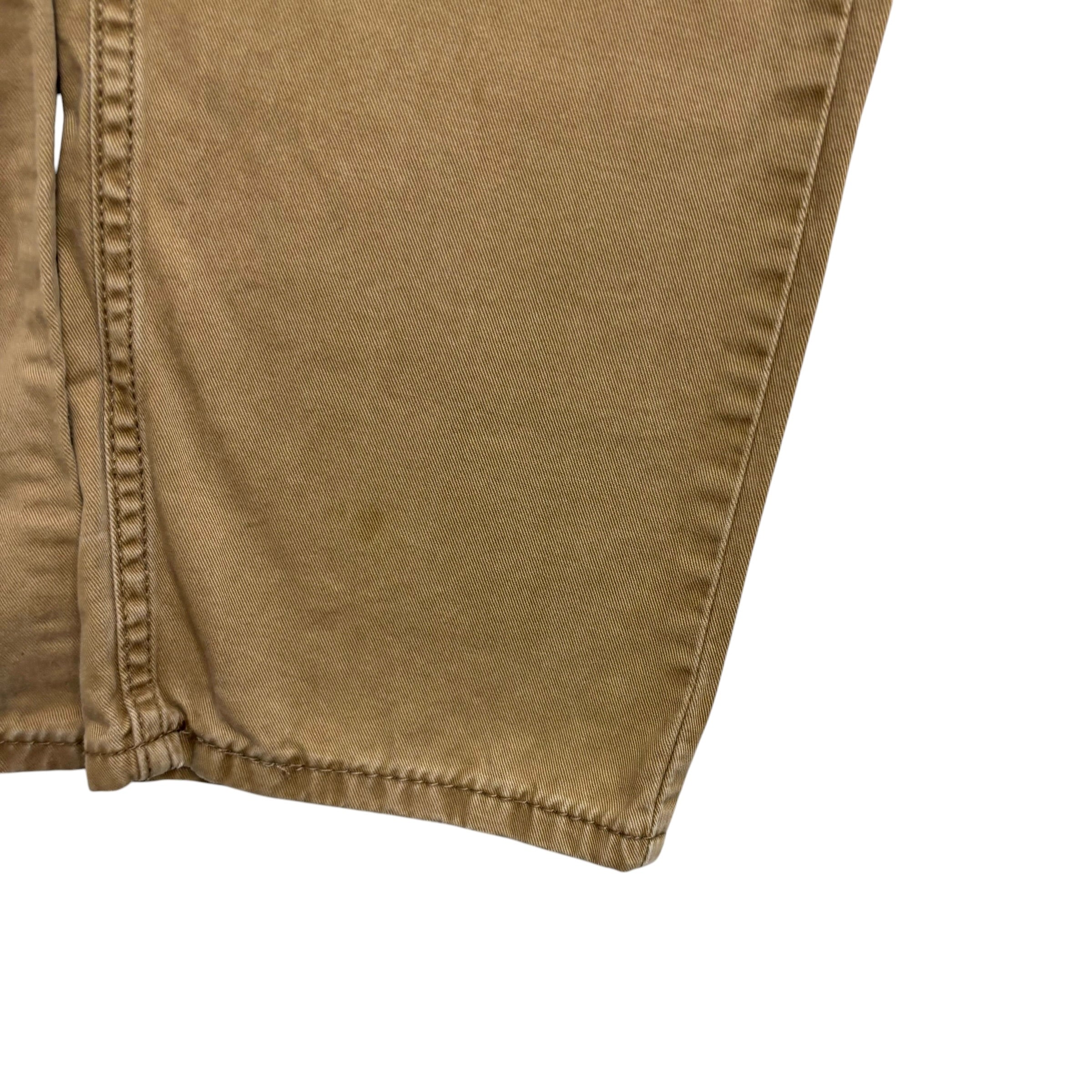 Levis 514 Trousers W30 L29 Mens Tan Regular Straight Fit Pants