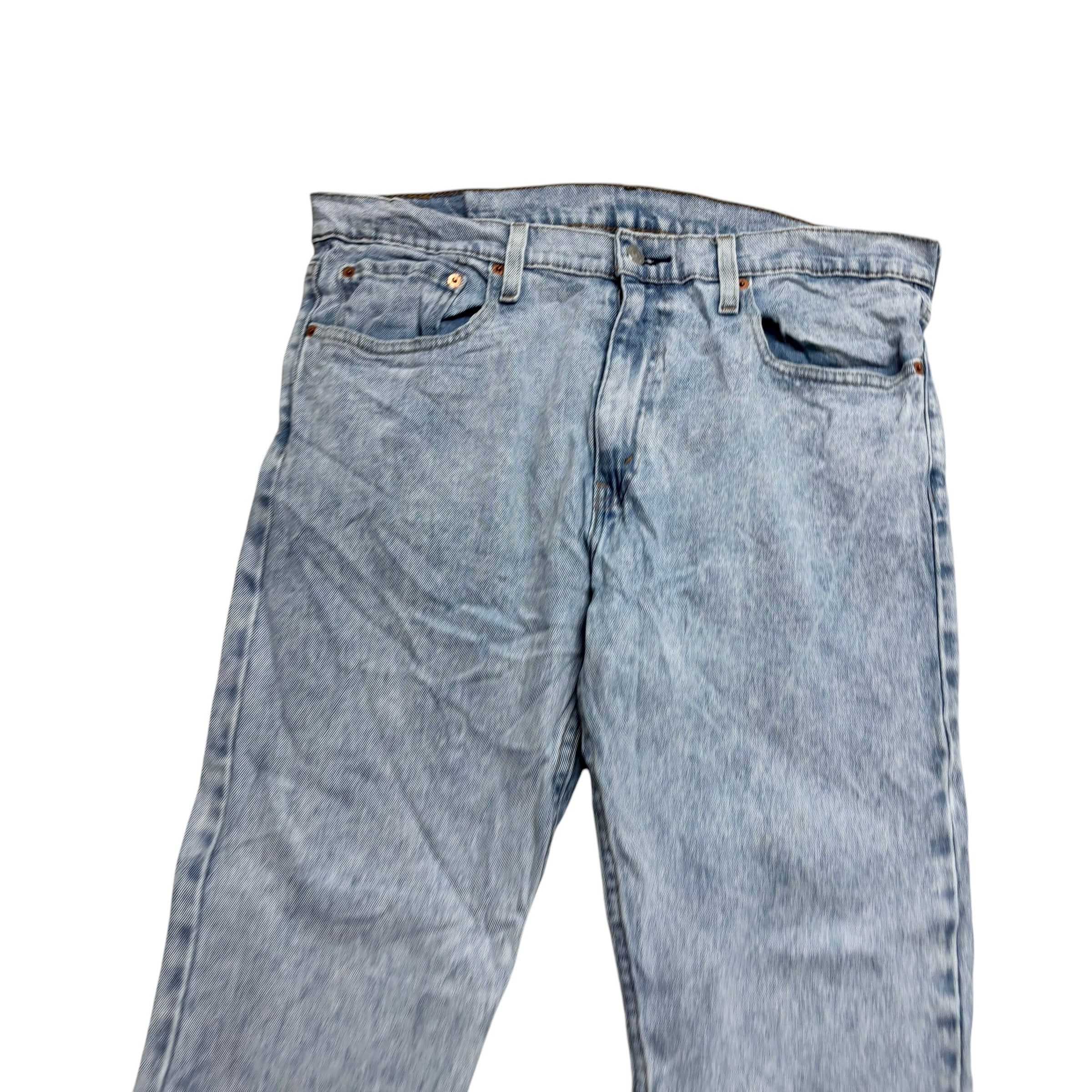 Levis 512 Jeans W36 L32 Mens Light Blue Slim Tapered Fit Stretch Denim