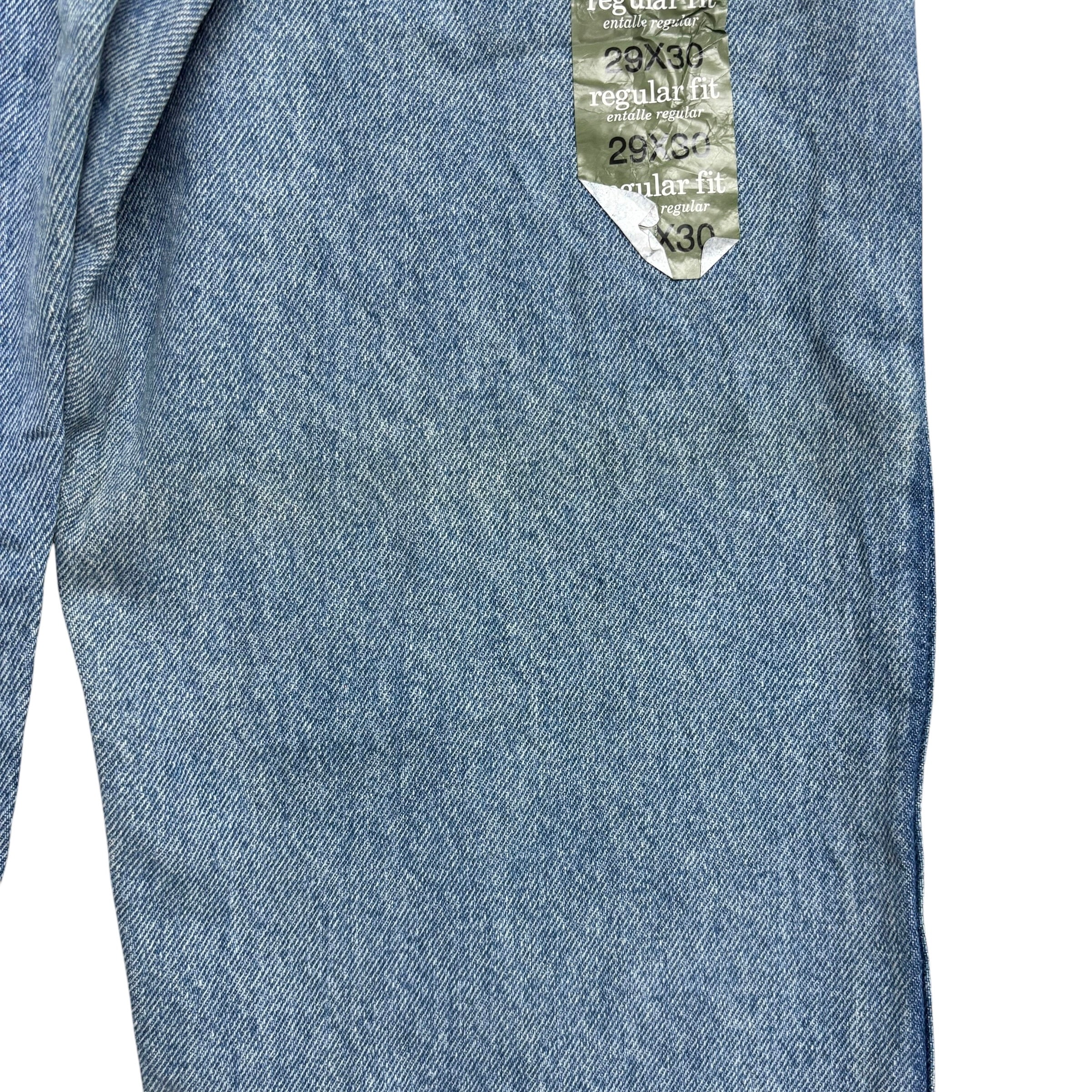 Wrangler Jeans W29 L30 Mens Light Blue Regular Straight Fit Denim