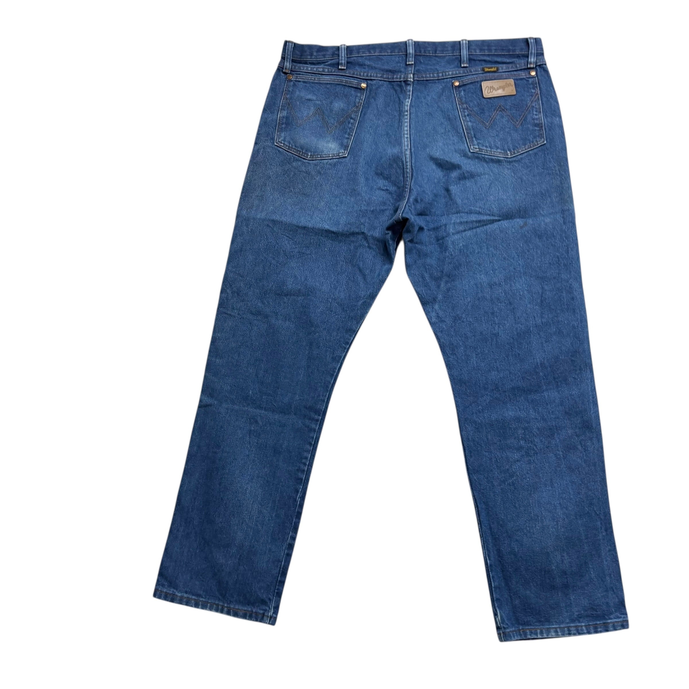 Wrangler Jeans Cowboy Cut W40 L32 Mens Mid Blue 13MWZ Original Fit Denim