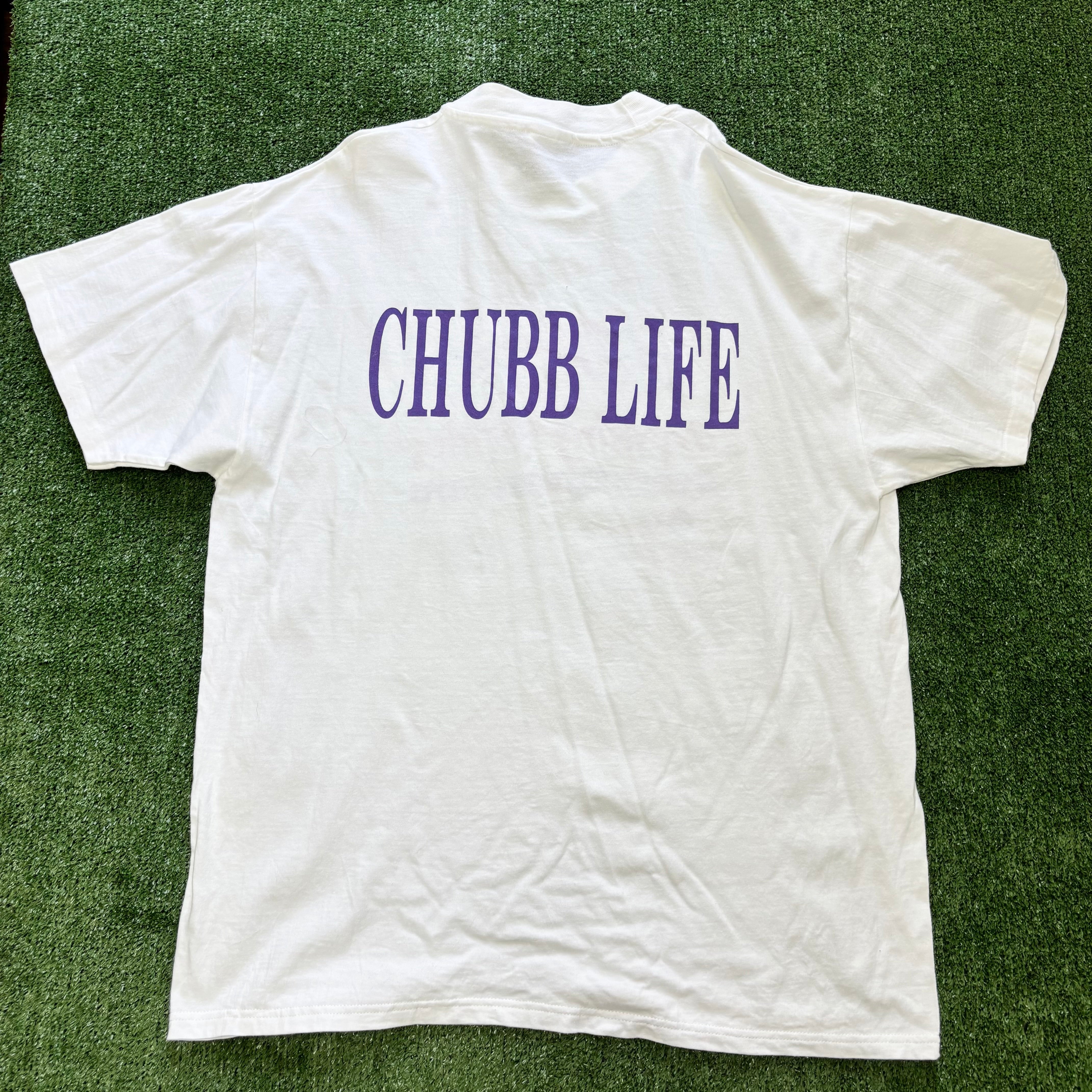 Vintage T Shirt Mens XL White Single Stitch Graphic Print 90s USA (E)