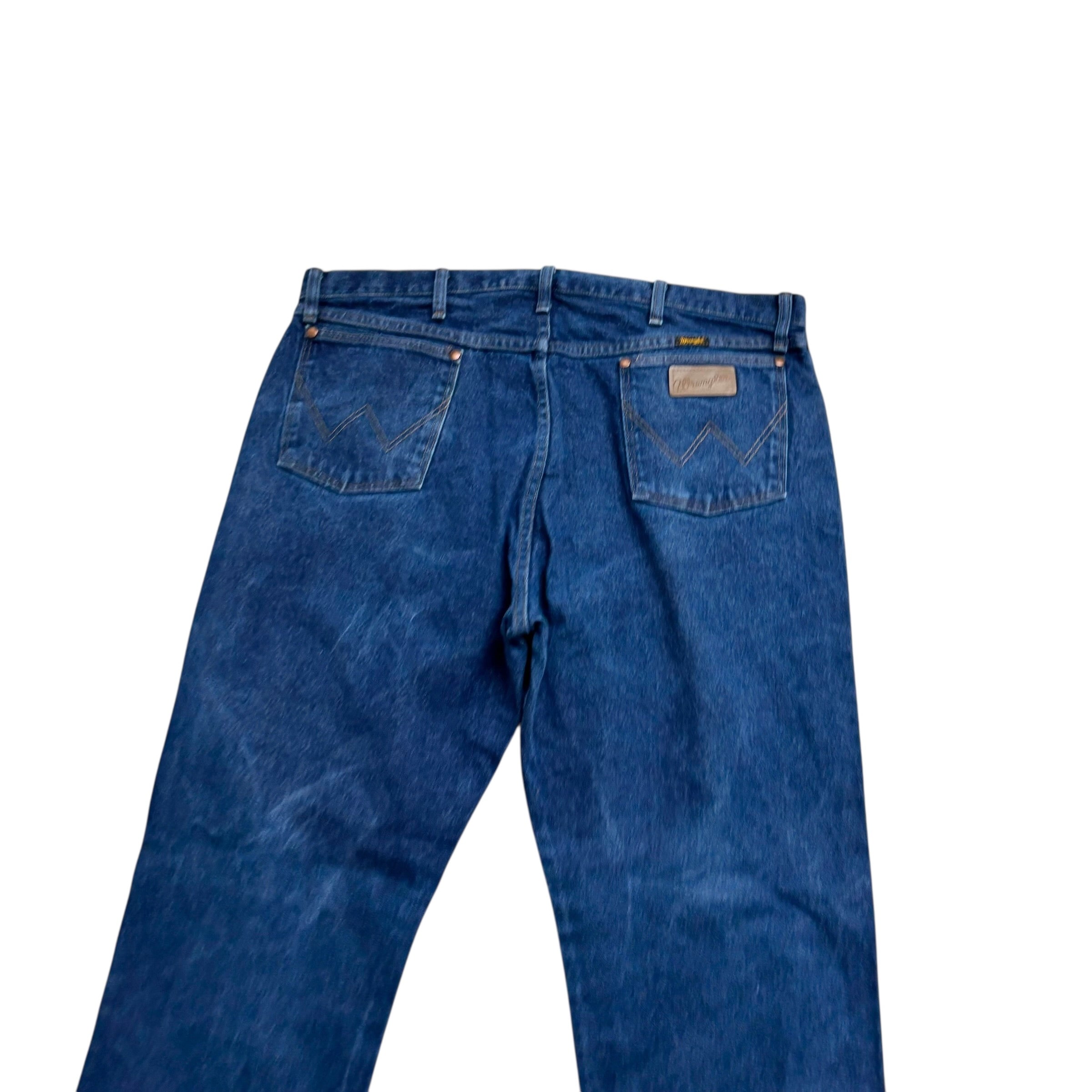 Wrangler Jeans Cowboy Cut W40 L34 Mens Mid Blue 13MWZ Original Fit Denim