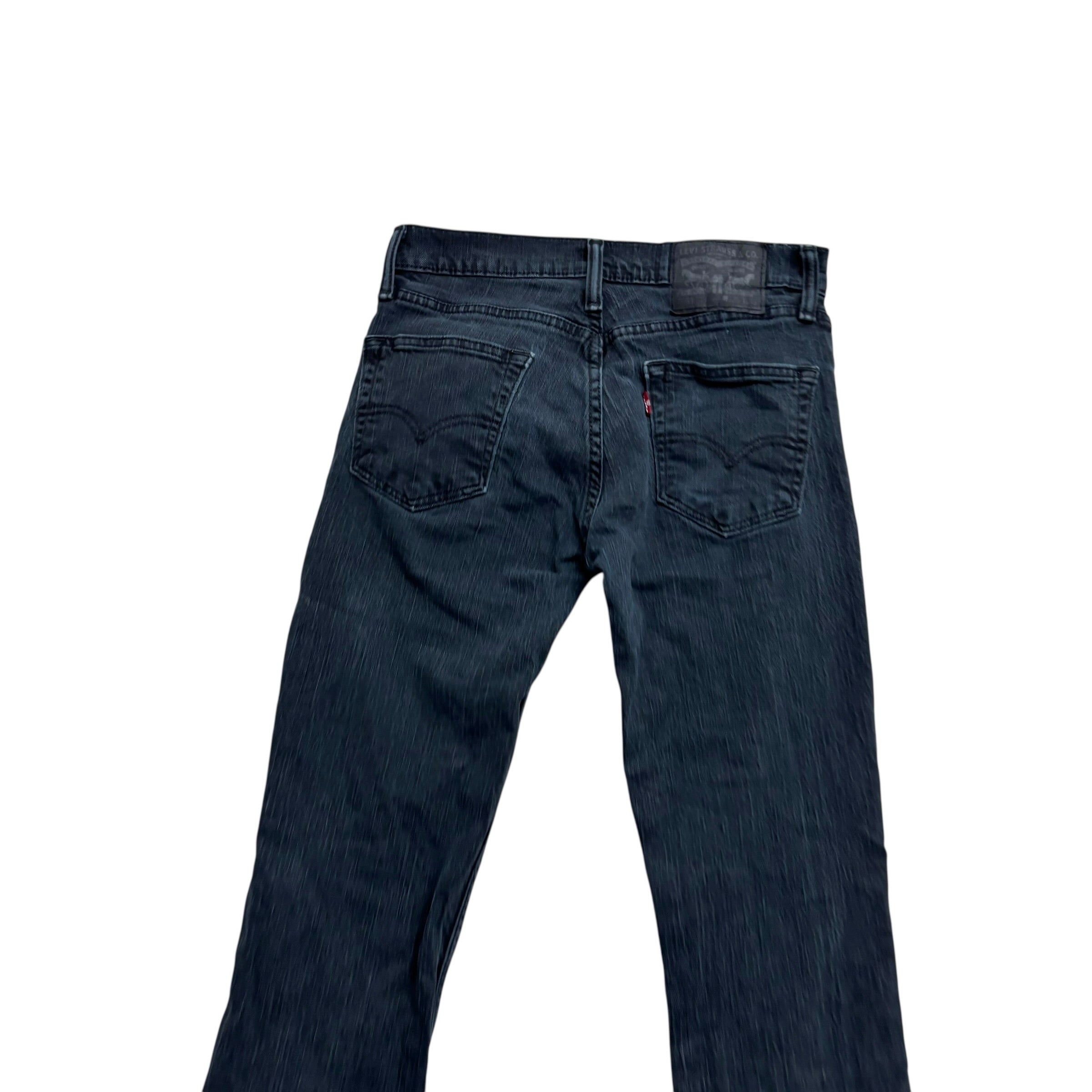 Levis 511 Jeans W29 L30 Mens Navy Blue Slim Fit Stretch Denim