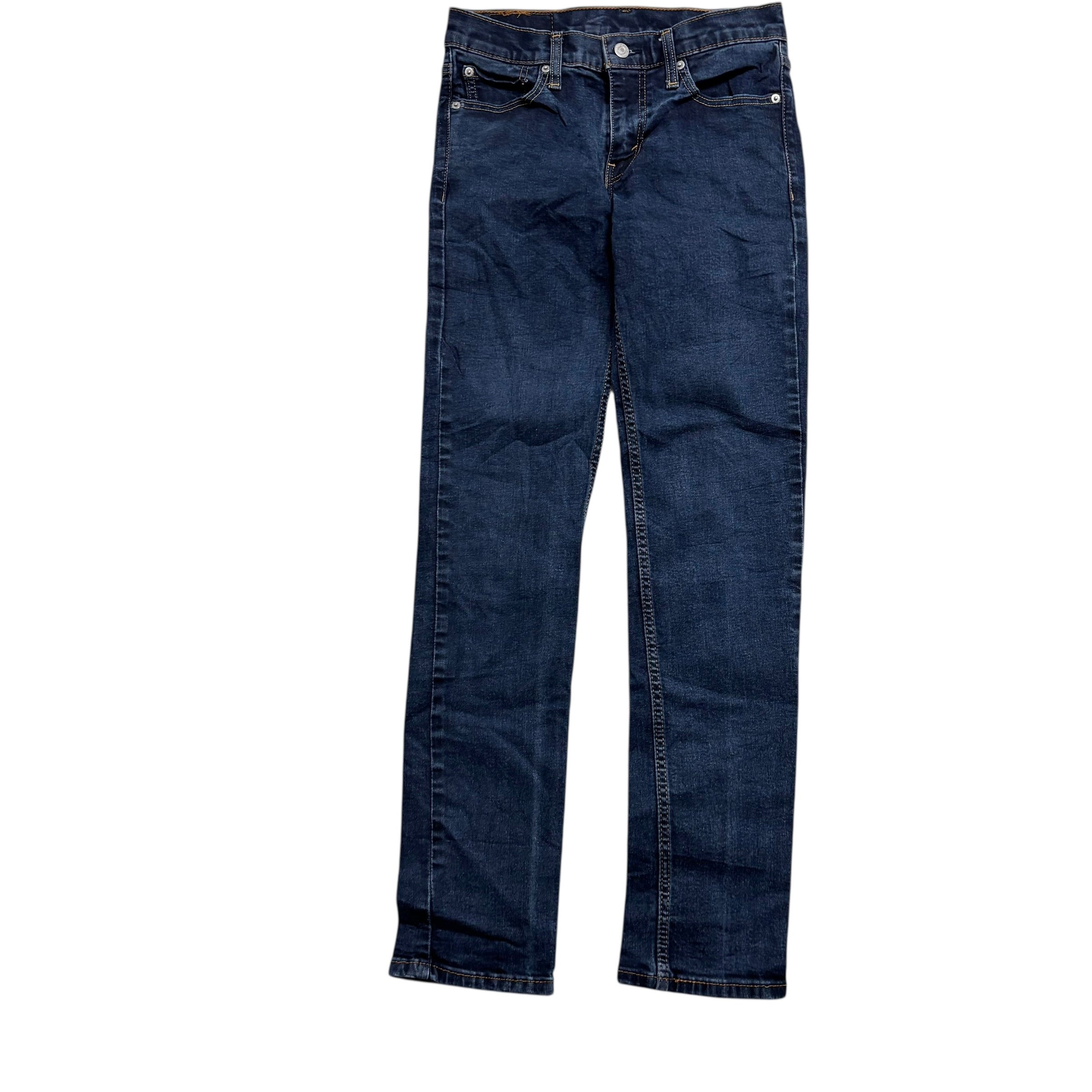 Levis 511 Jeans W29 L32 Mens Dark Blue Slim Fit Stretch Denim (E)