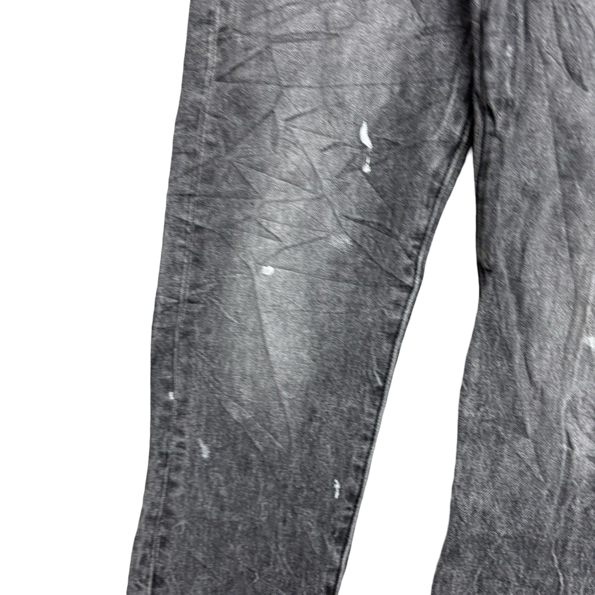 Levis 510 Jeans W32 L34 Mens Grey Skinny Fit Stretch Premium Denim (F)