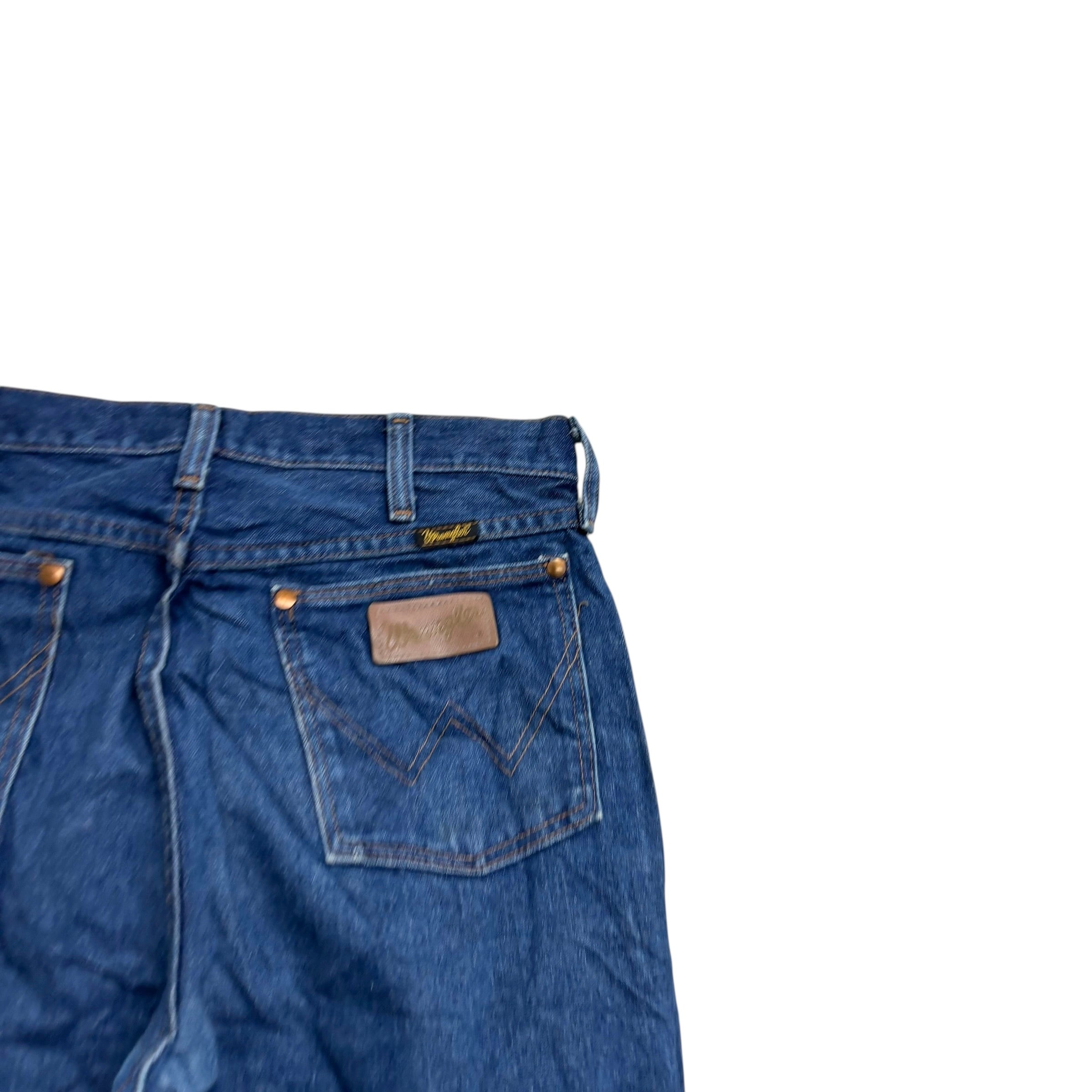 Wrangler Jeans Cowboy Cut W32 L34 Mens Dark Blue 13MWZ USA Made Vintage