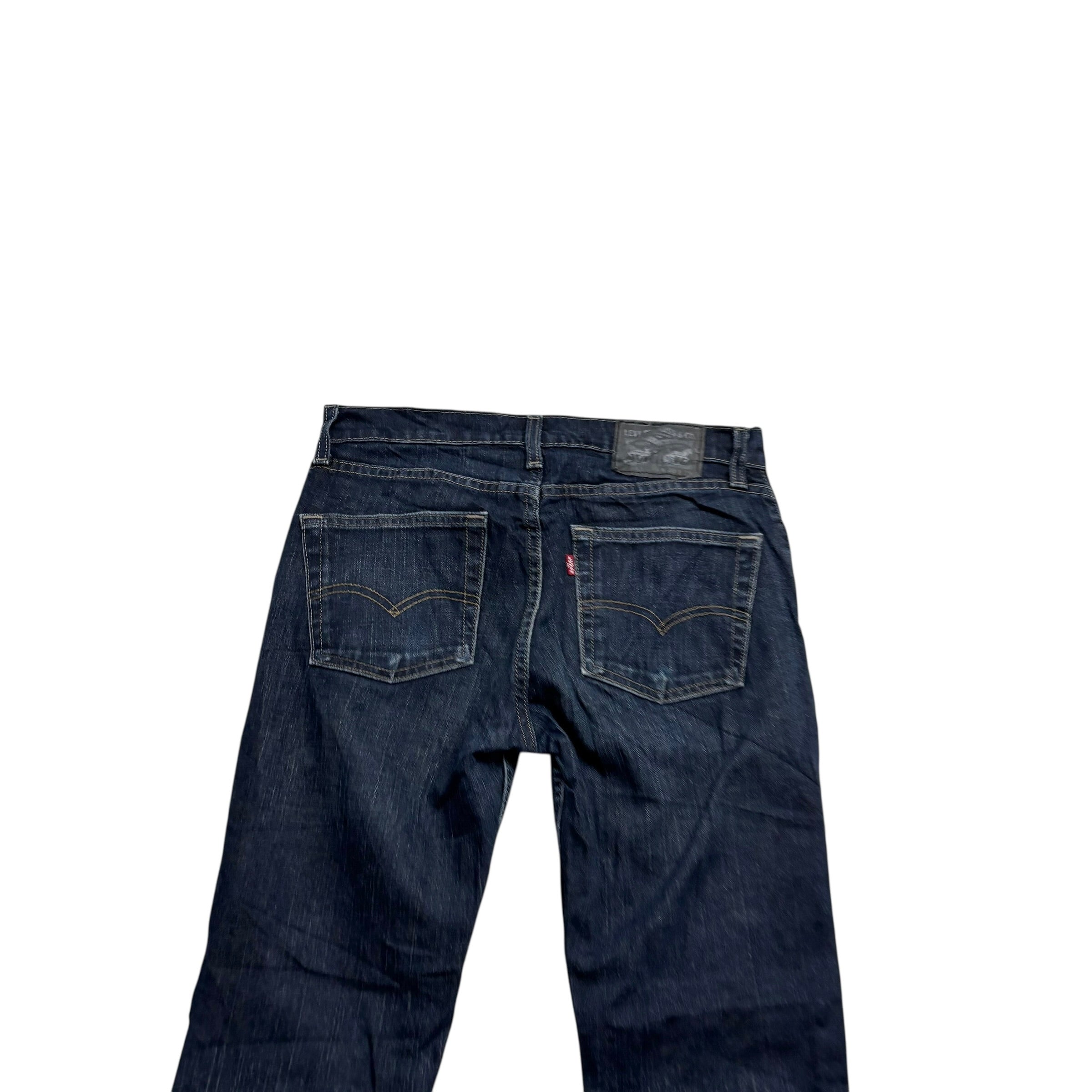 Levis 511 Jeans W30 L29 Mens Dark Blue Slim Fit Stretch Denim (E)