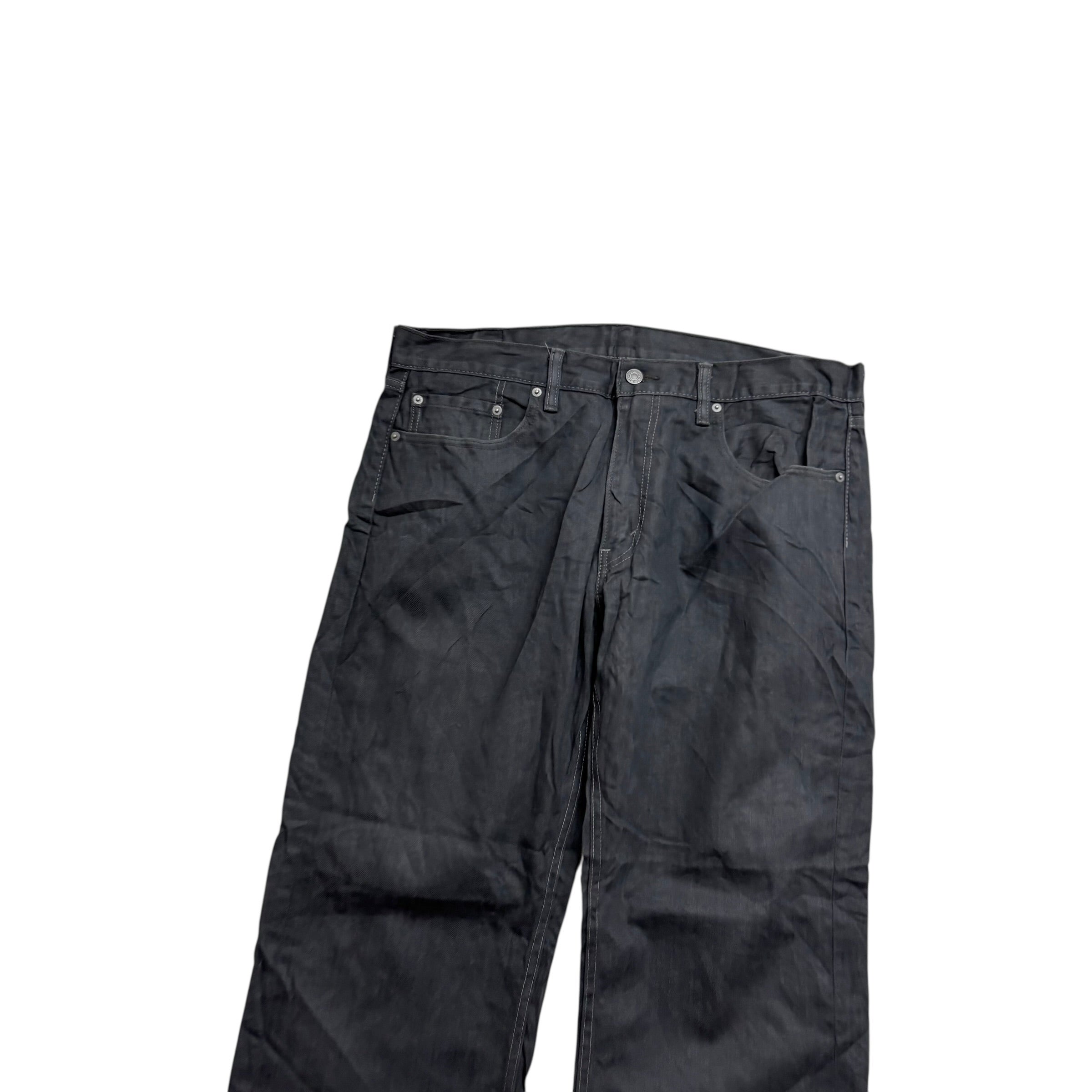 Levis 559 Jeans W36 L30 Mens Grey Baggy Relaxed Straight Fit Denim (E)