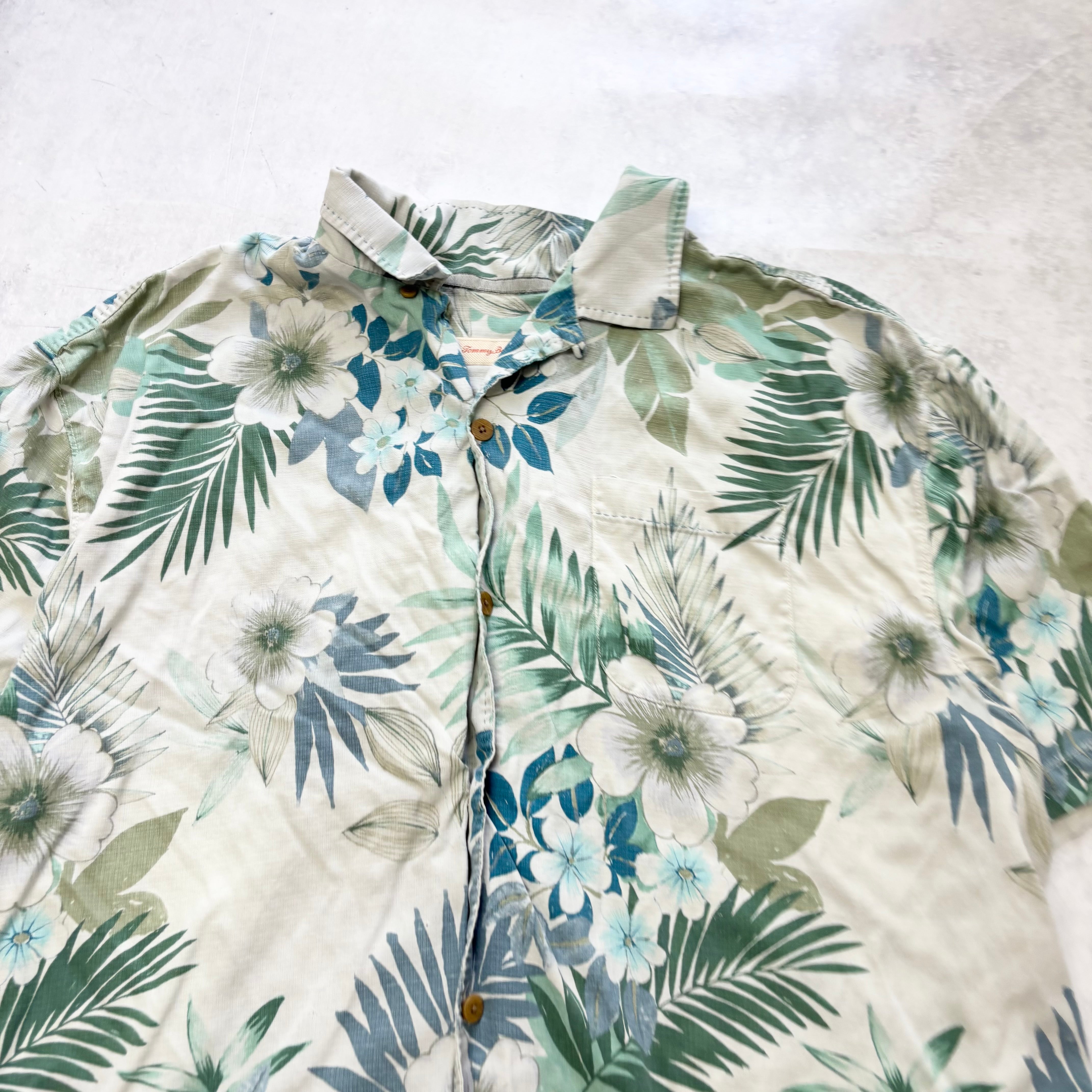 Vintage Hawaiian Shirt Mens XXL Multi Tommy Bahama Silk Floral (E)