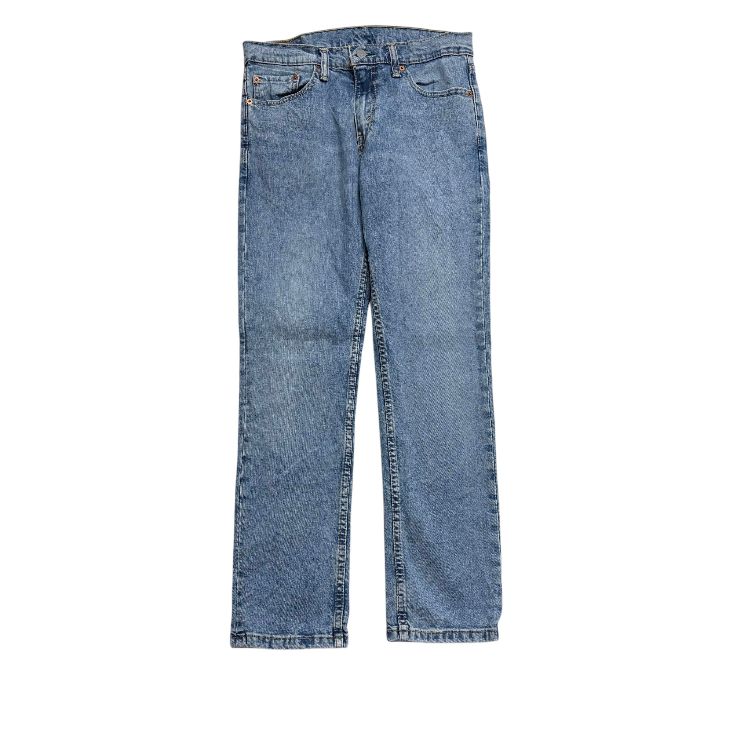 Levis 511 Jeans W30 L30 Mens Light Blue Slim Fit Stretch Denim (E)