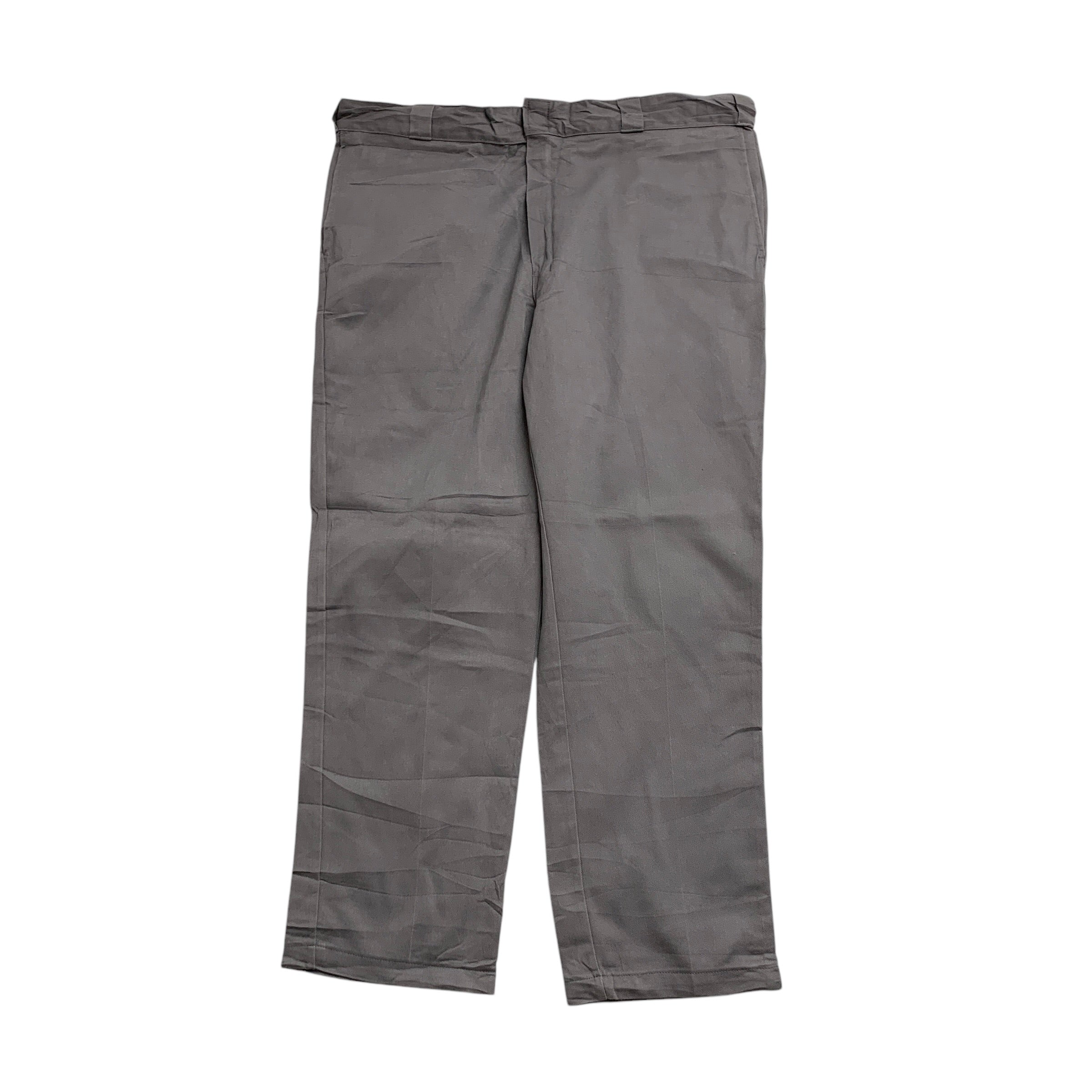 Dickies 874 Trousers W42 L32 Mens Grey Pants Original Straight Fit Workwear