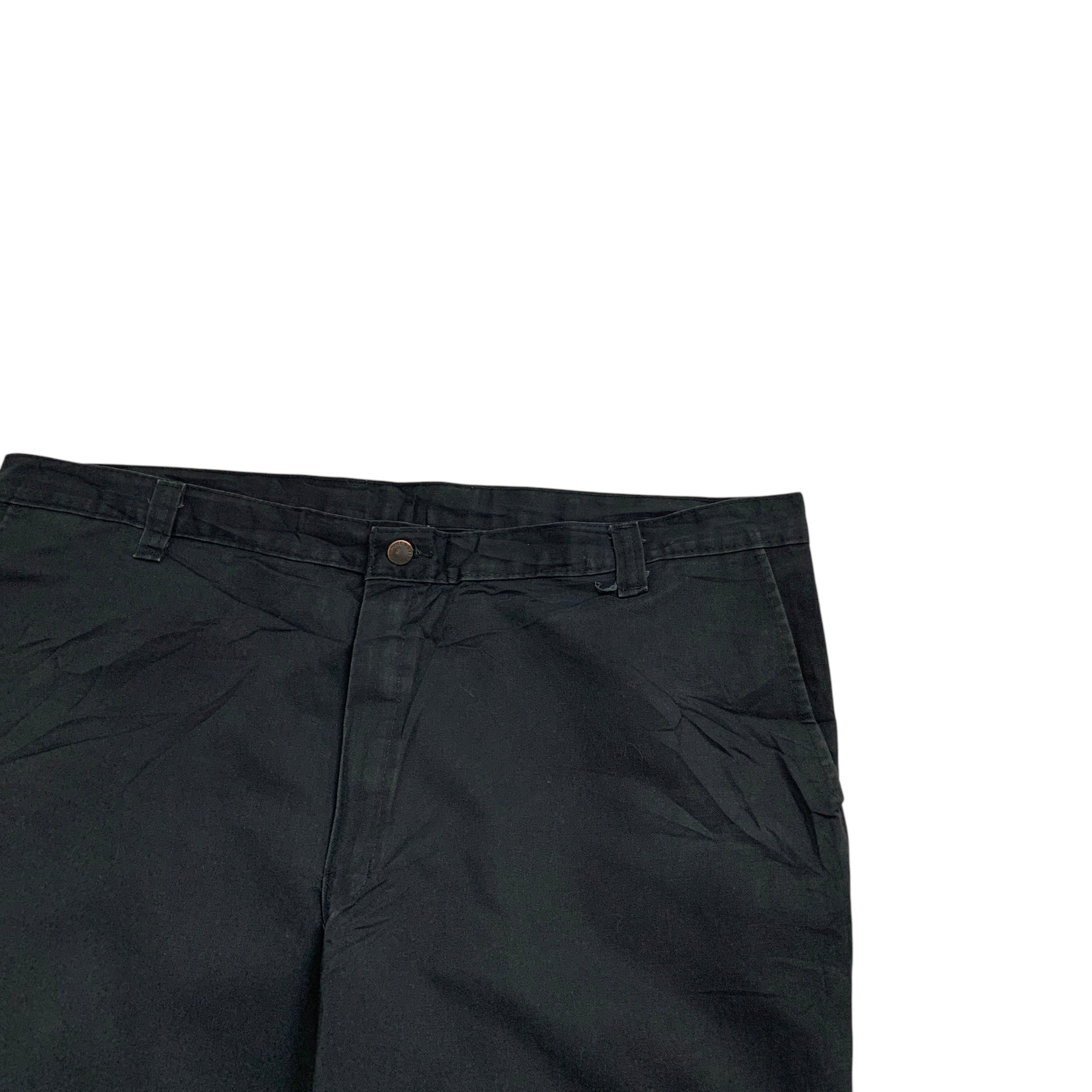 Dickies Trousers W44 L30 Mens Black Pants Relaxed Straight Fit Workwear
