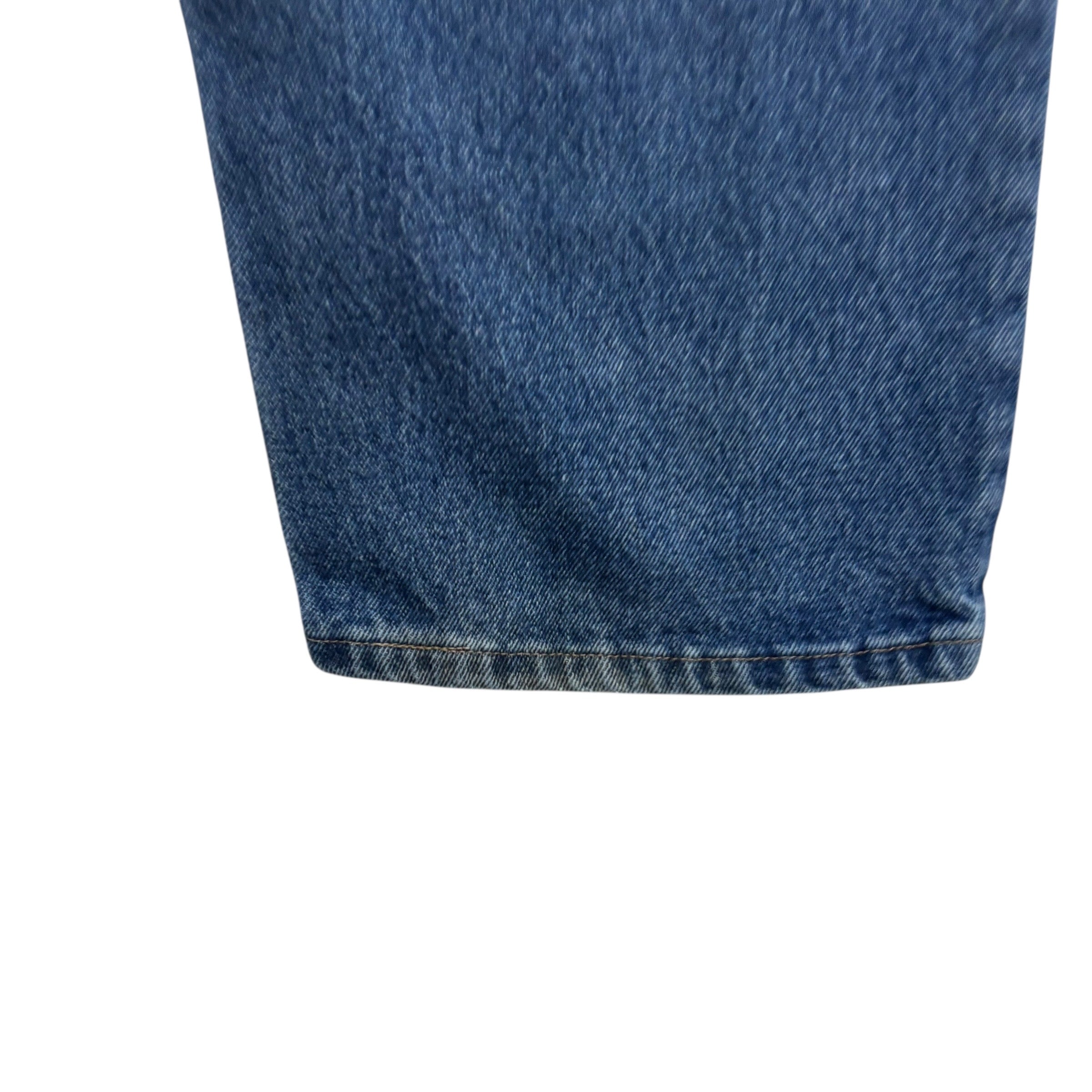 Wrangler Jeans W38 L32 Mens Mid Blue Relaxed Straight Fit Baggy Denim