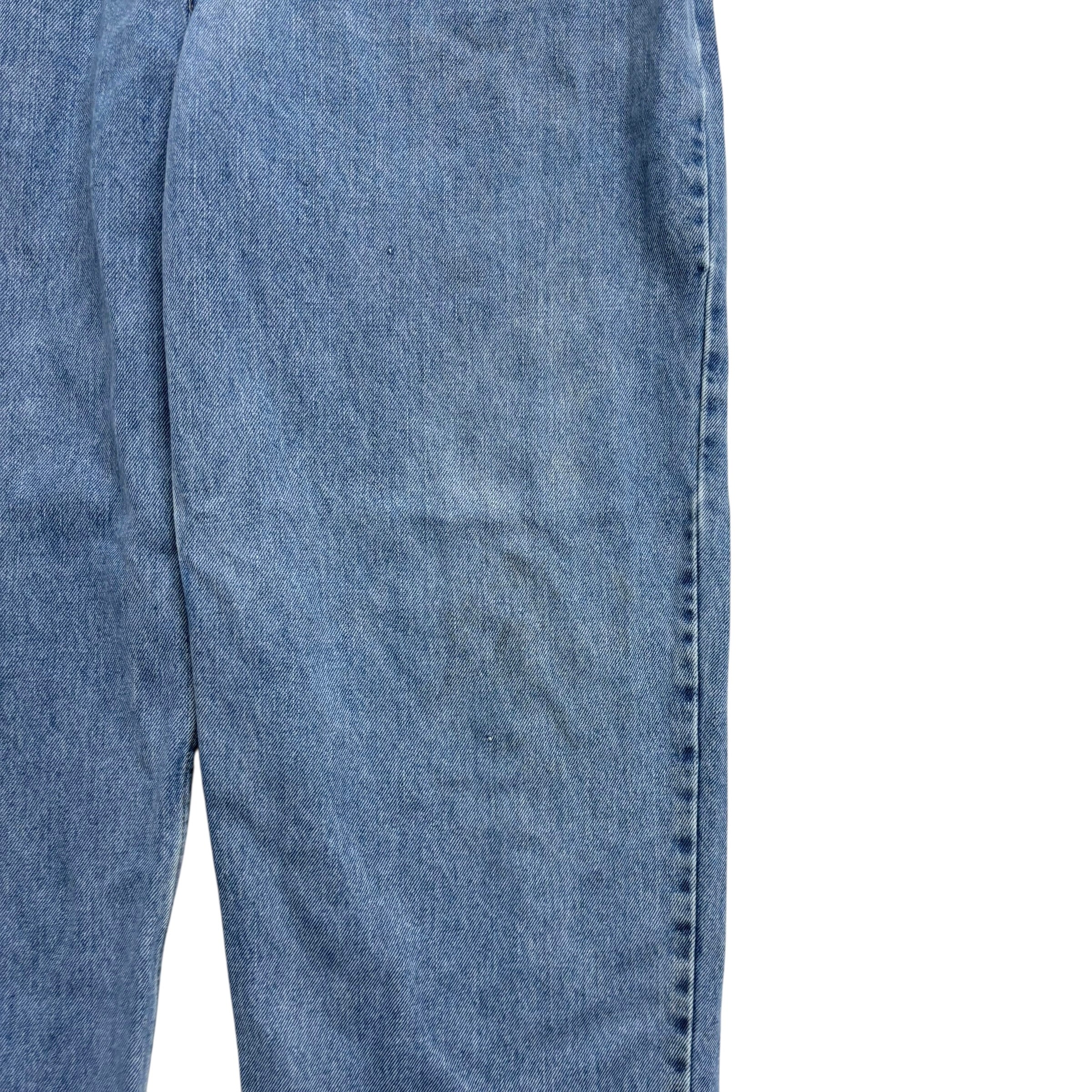 Levis 550 Jeans W38 L32 Mens Light Blue Baggy Relaxed Straight Fit Vintage Denim