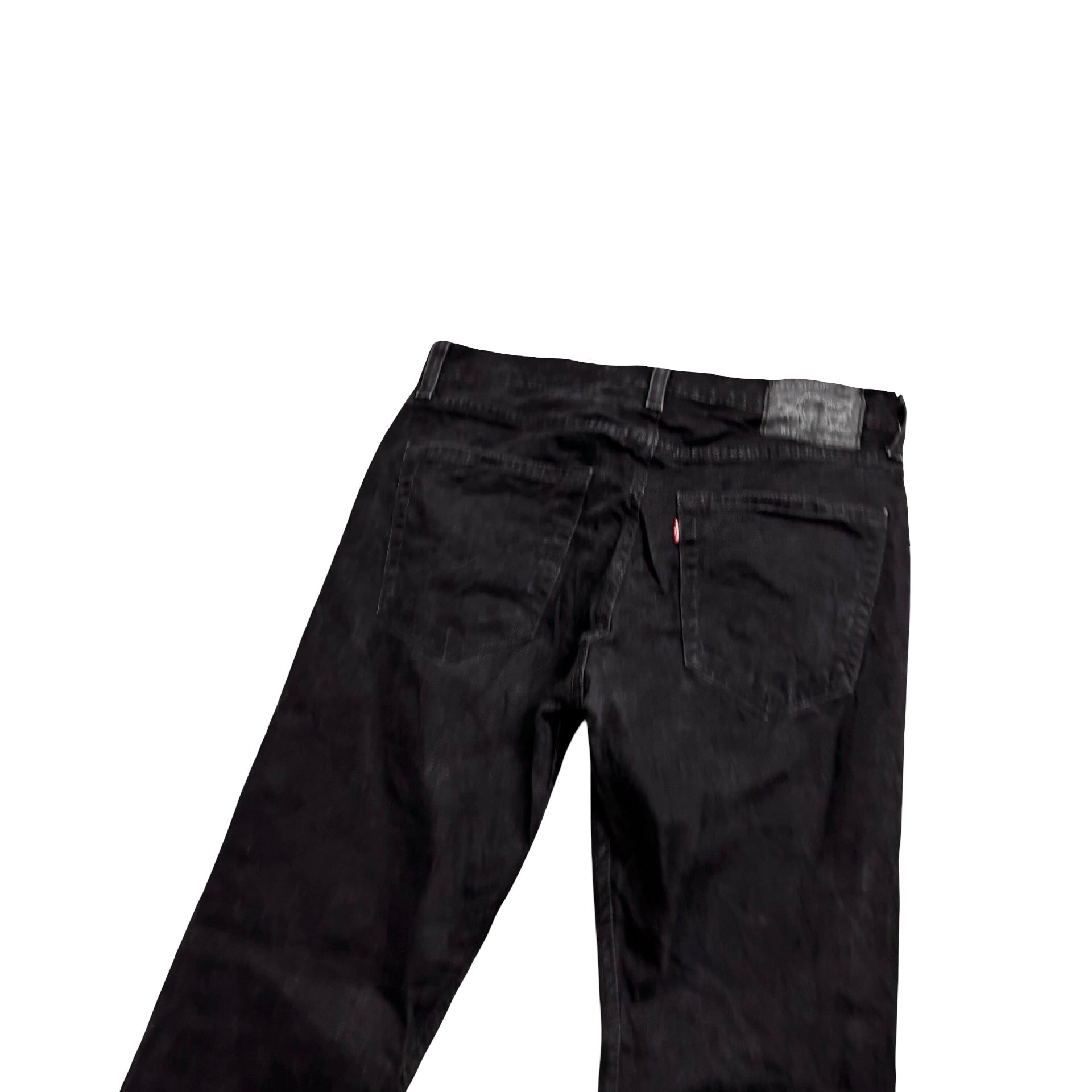 Levis 512 Jeans W31 L31 Mens Black Slim Tapered Fit Stretch Denim (E)