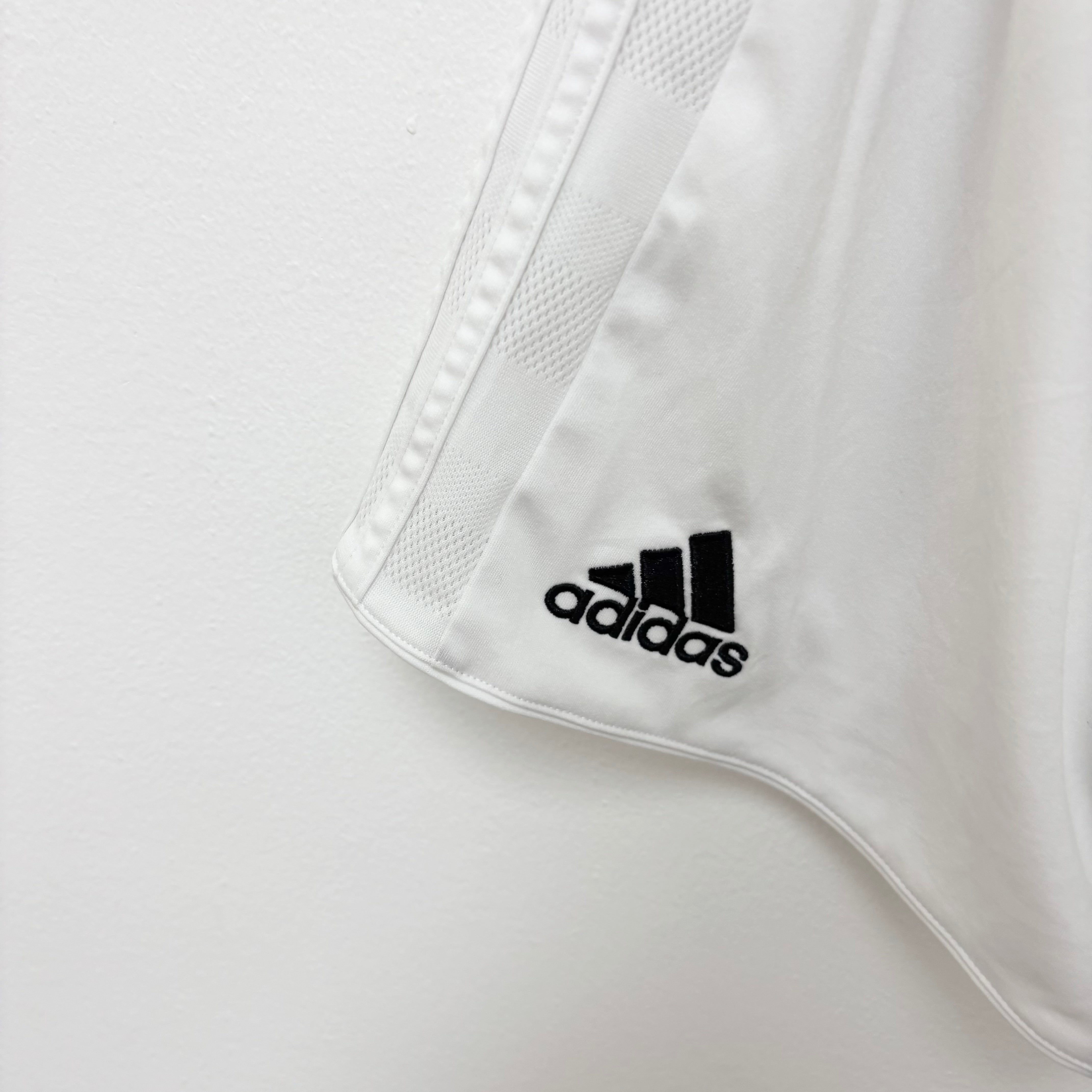 Adidas Shorts Mens Small White Sports Running Gym Athletic