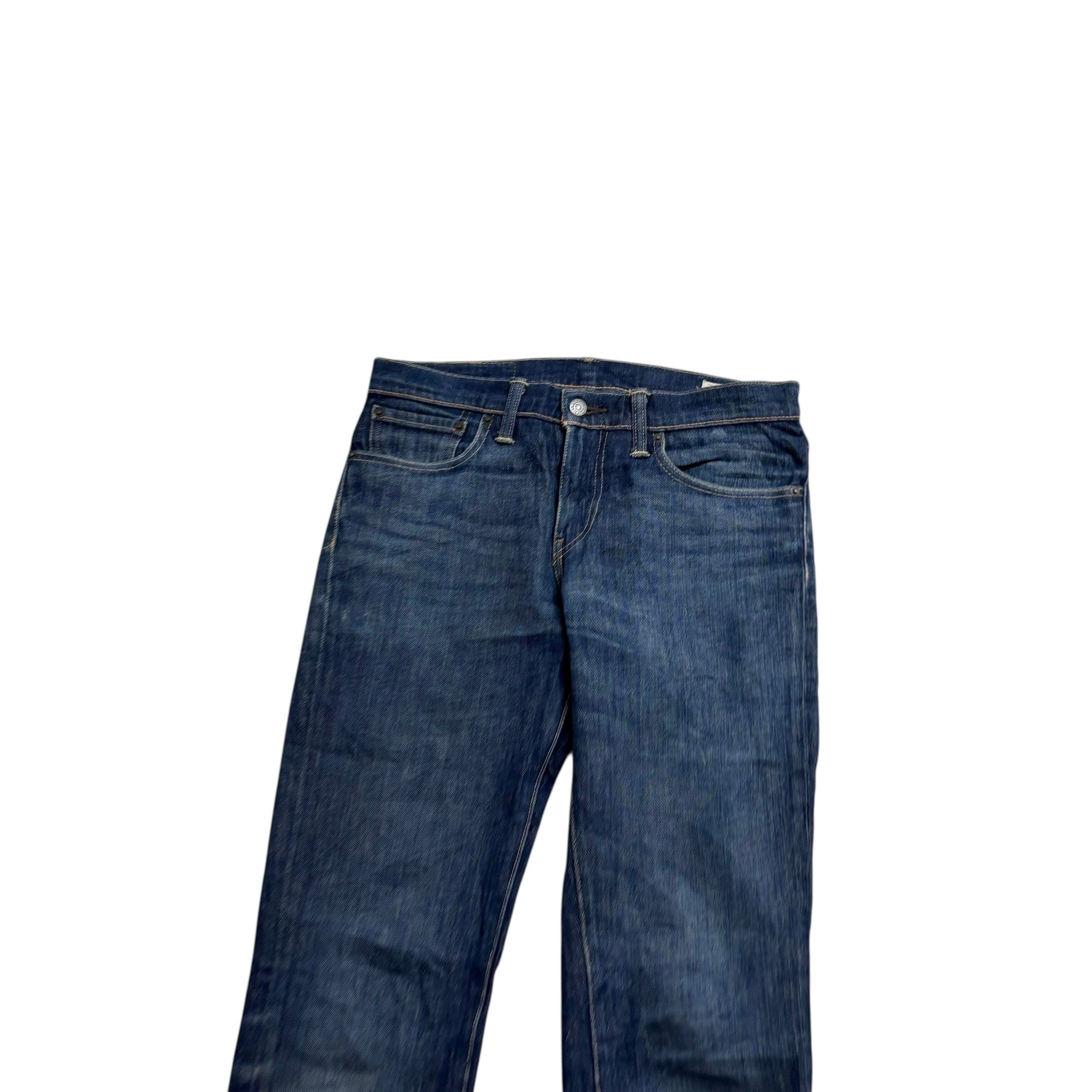 Levis 511 Jeans W31 L34 Mens Dark Blue Slim Fit Stretch Denim