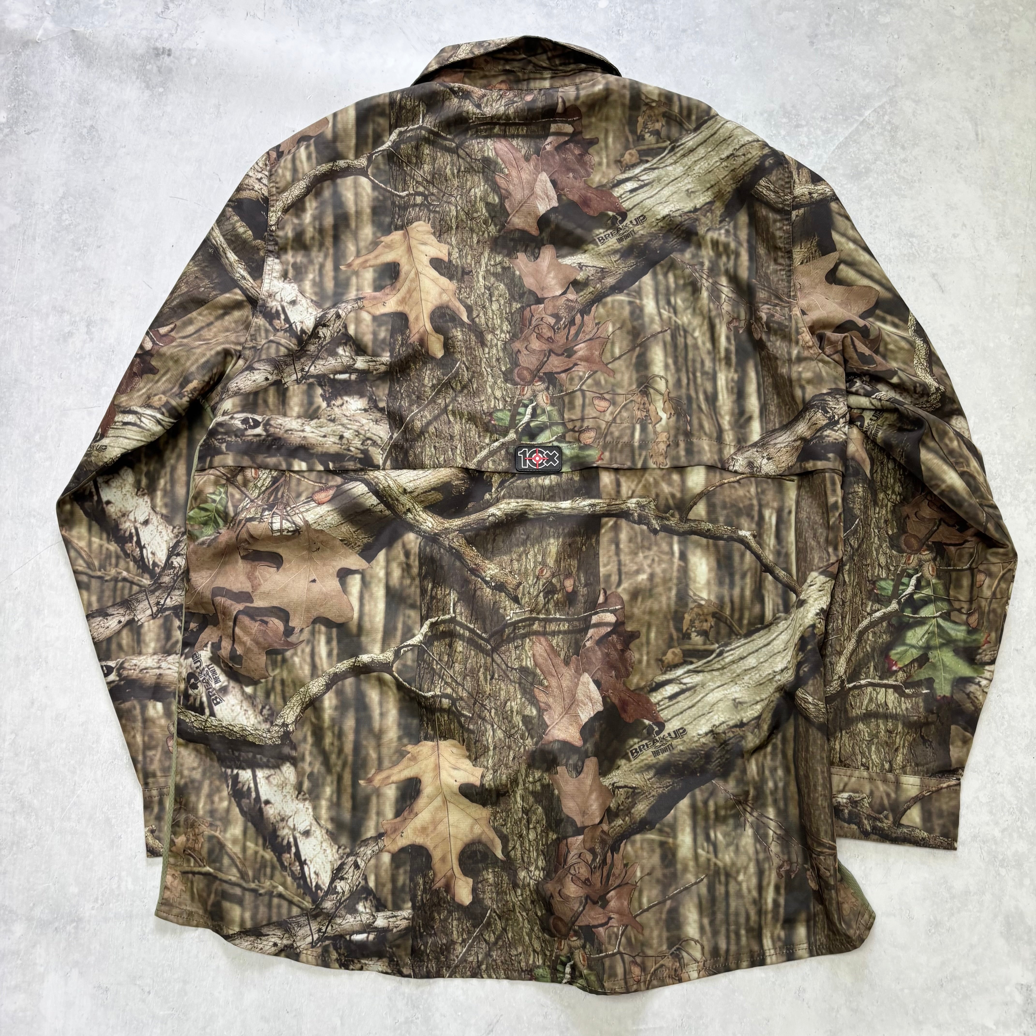 RealTree Shirt Mens Large Camo Hunting Polyester Lightweight (E)