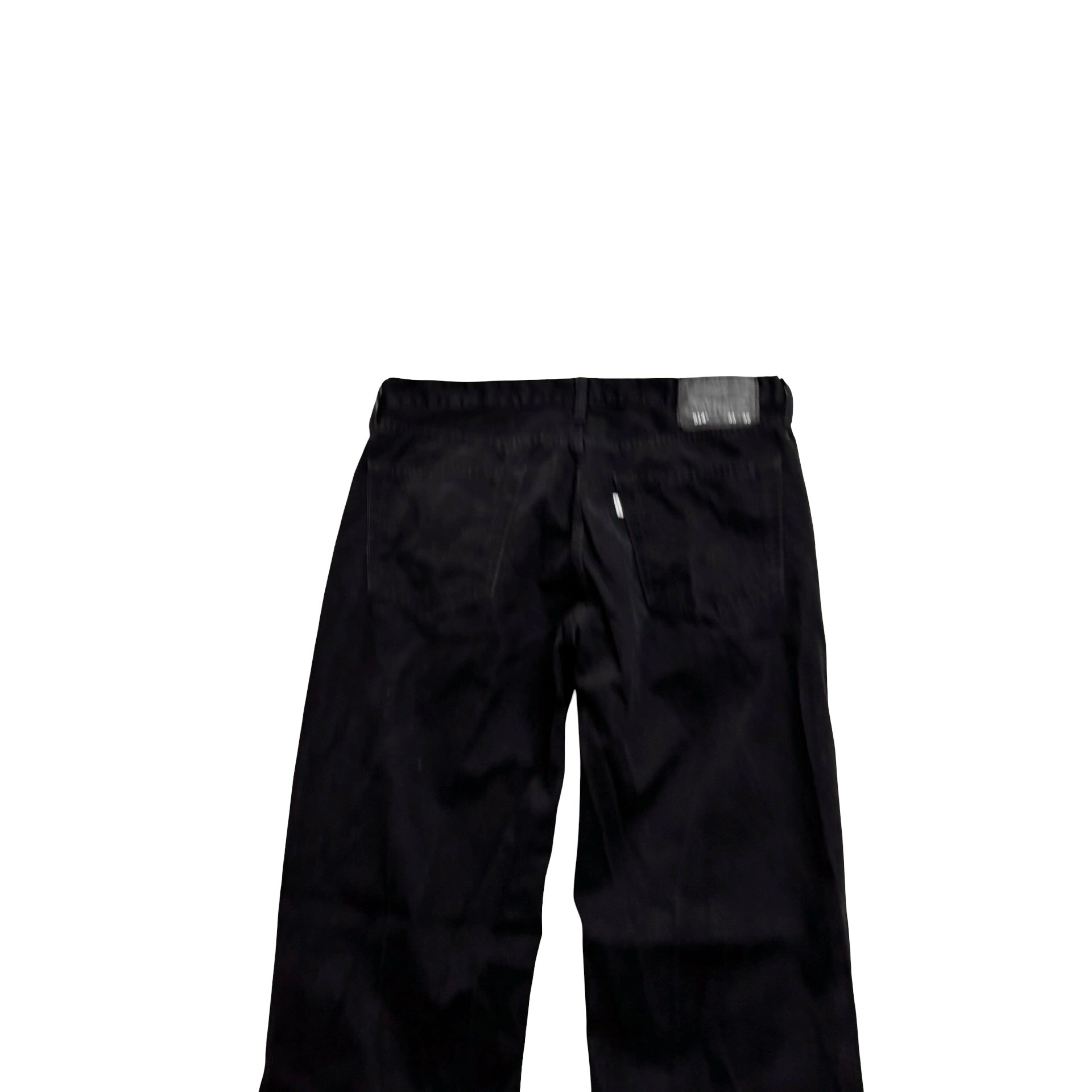 Levis 514 Trousers W33 L32 Mens Black Regular Straight Fit Cotton Pants (E)
