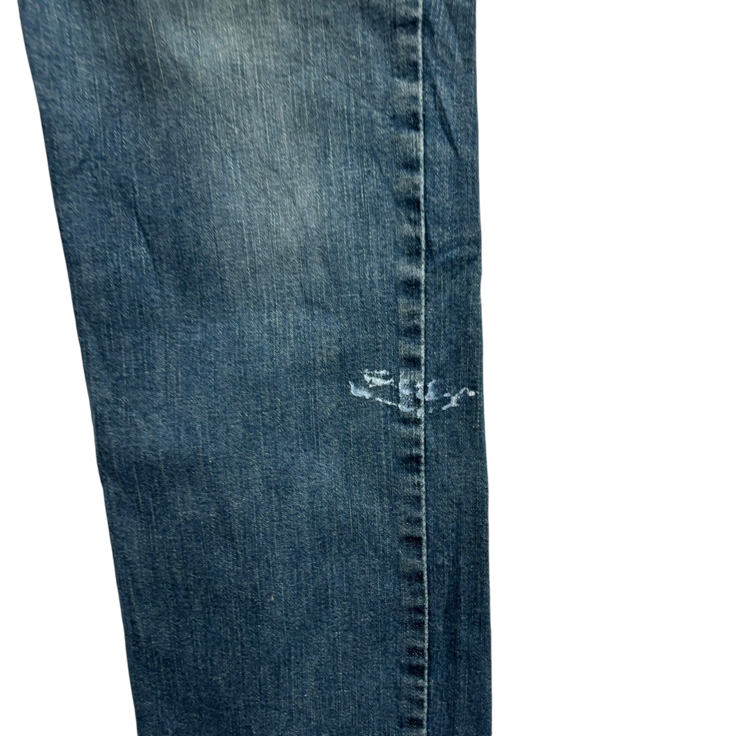 Levis 511 Jeans W33 L29 Mens Blue Slim Fit Stretch Denim