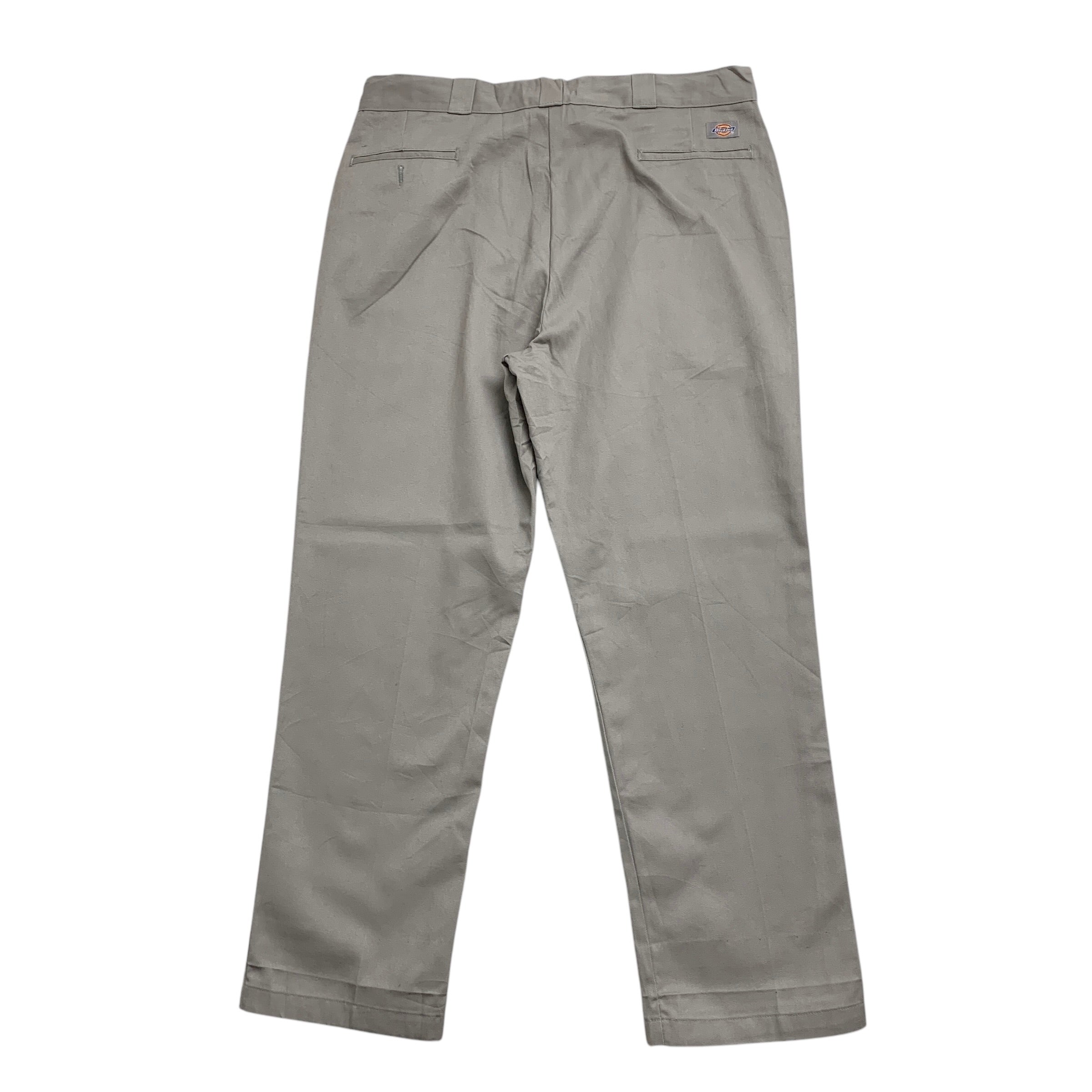 Dickies 874 Trousers W40 L32 Mens Grey Pants Original Straight Fit Workwear