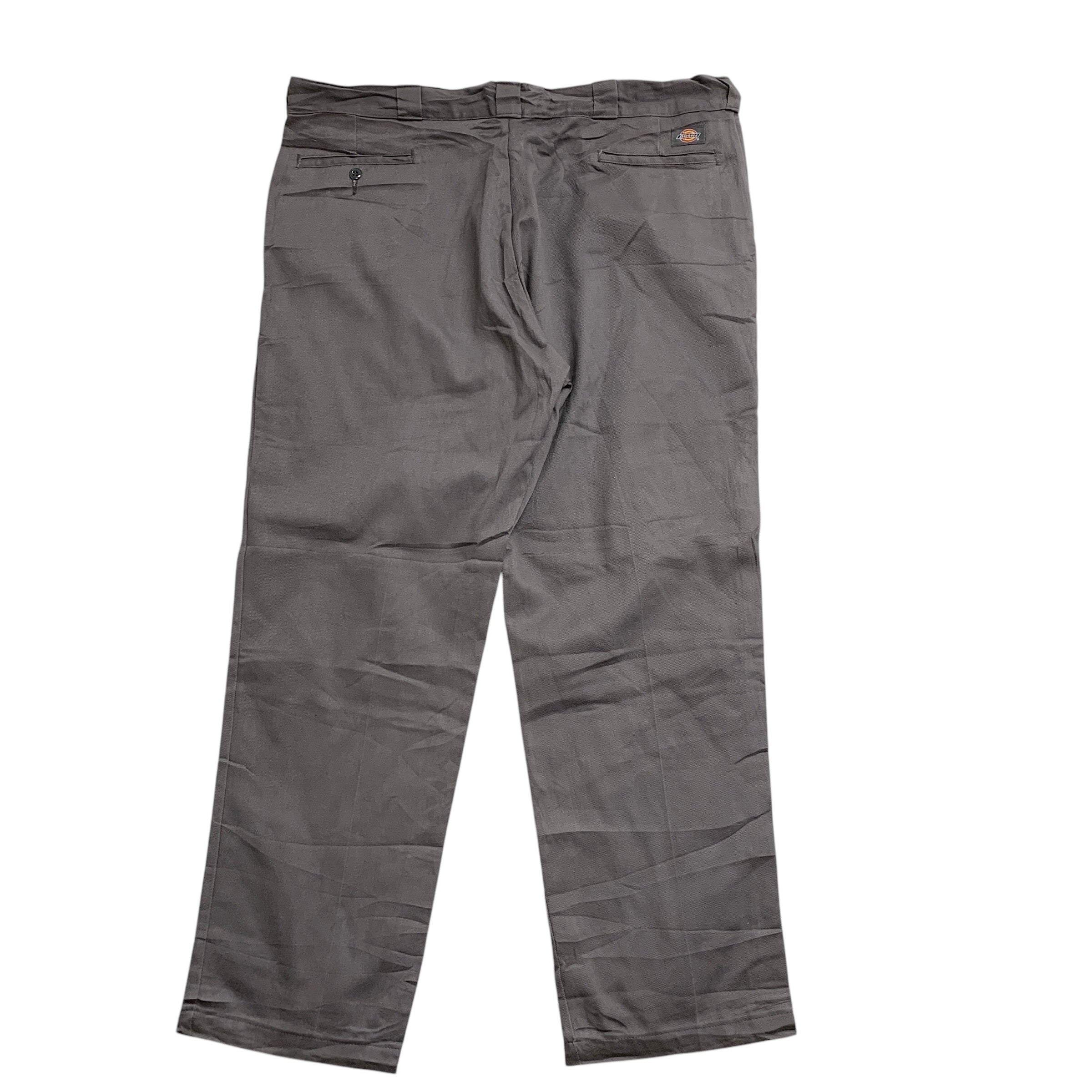 Dickies 874 Trousers W42 L32 Mens Grey Pants Original Straight Fit Workwear