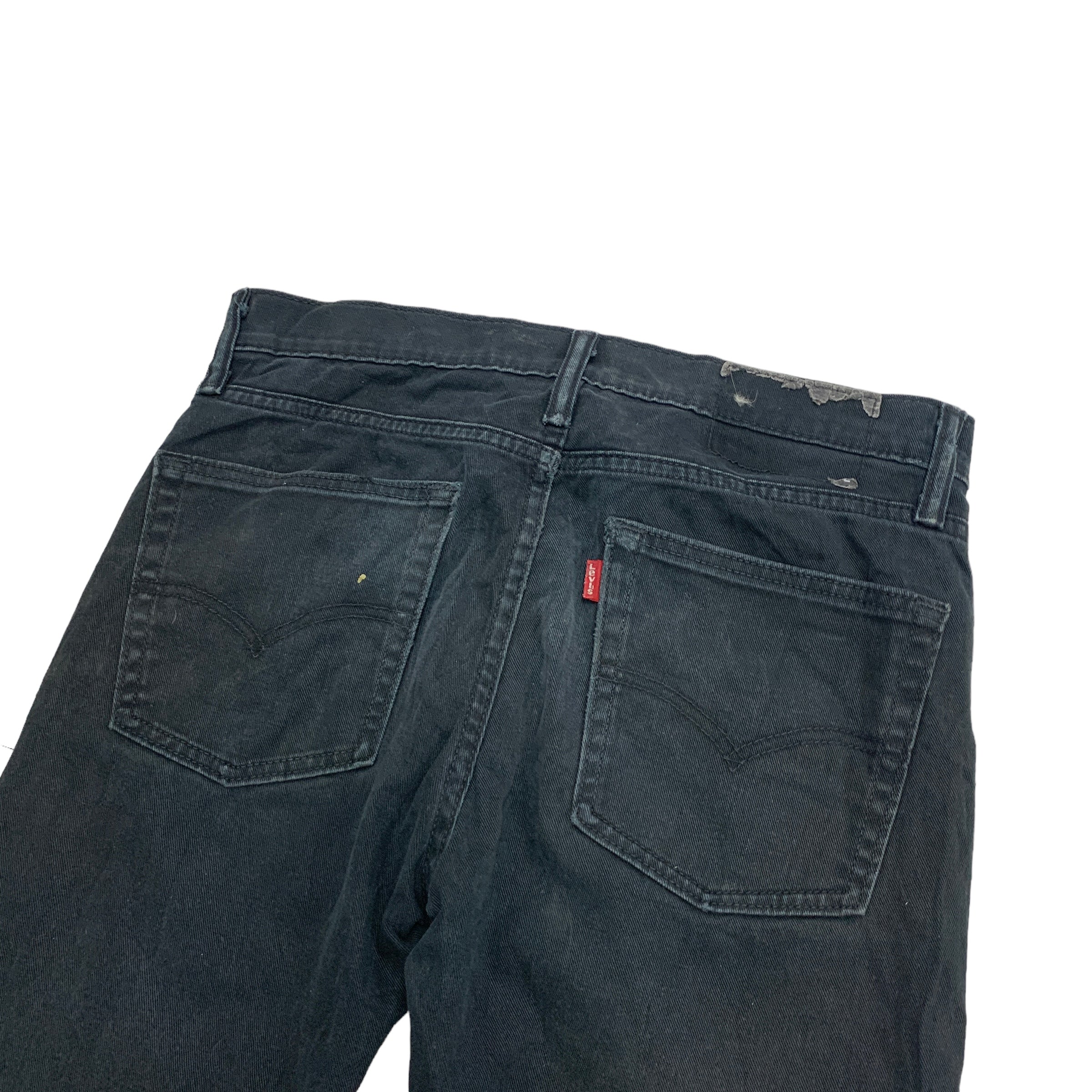 Levis 511 Jeans W30 L30 Mens Black Slim Fit Stretch Denim