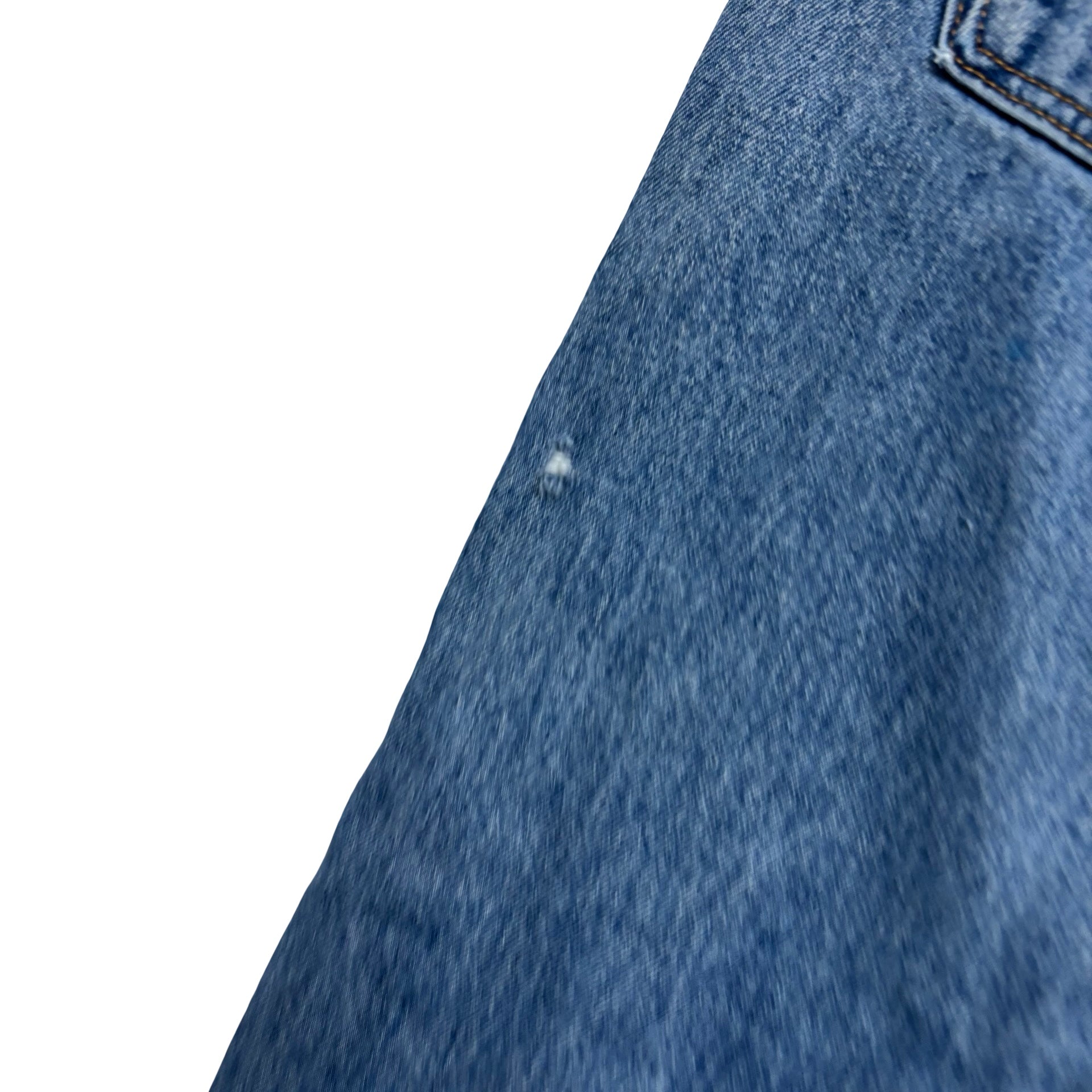 Levis 505 Jeans W36 L34 Mens Light Blue Regular Straight Fit Denim (F)