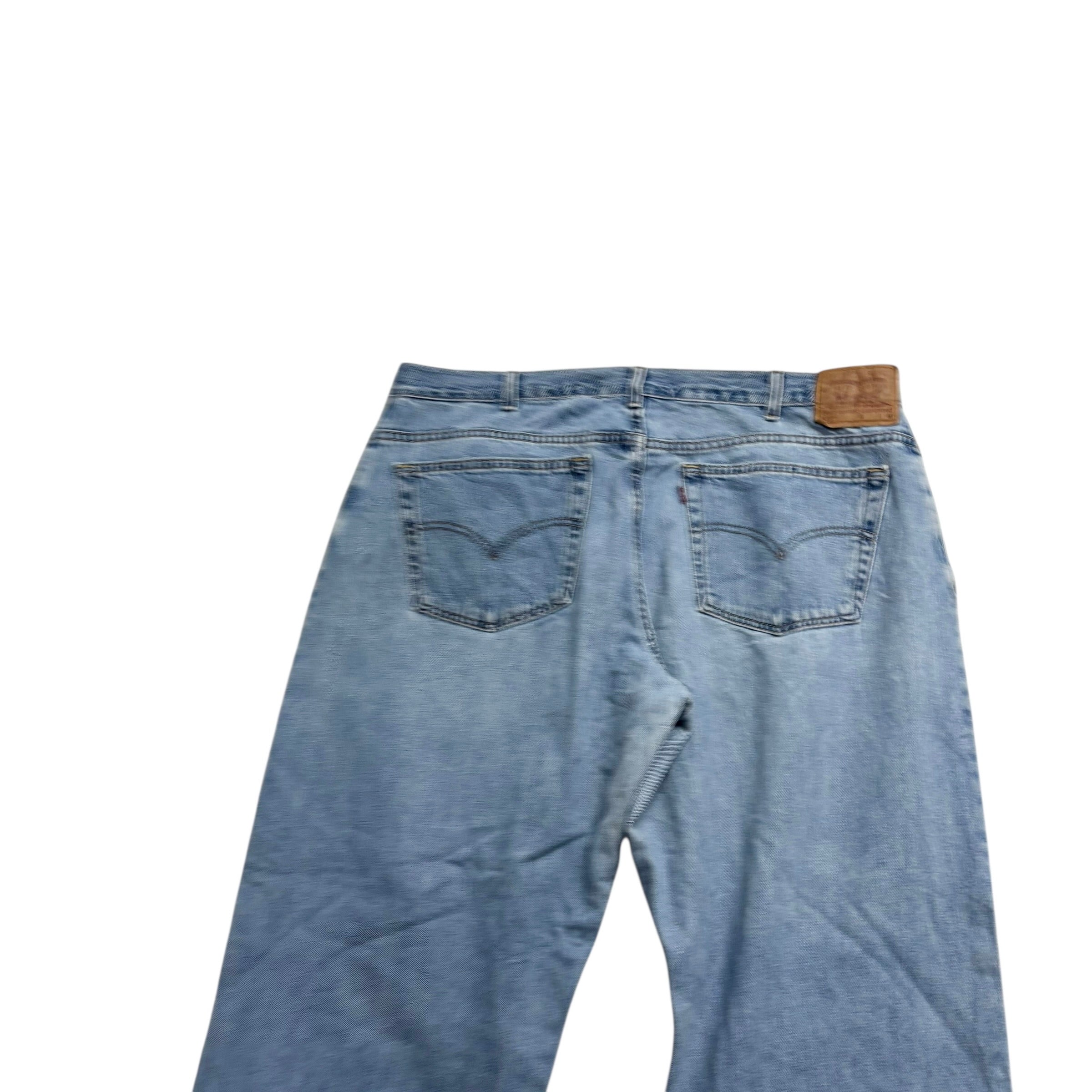 Levis 577 Jeans W40 L30 Womens Relaxed Baggy Fit Light Blue Vintage