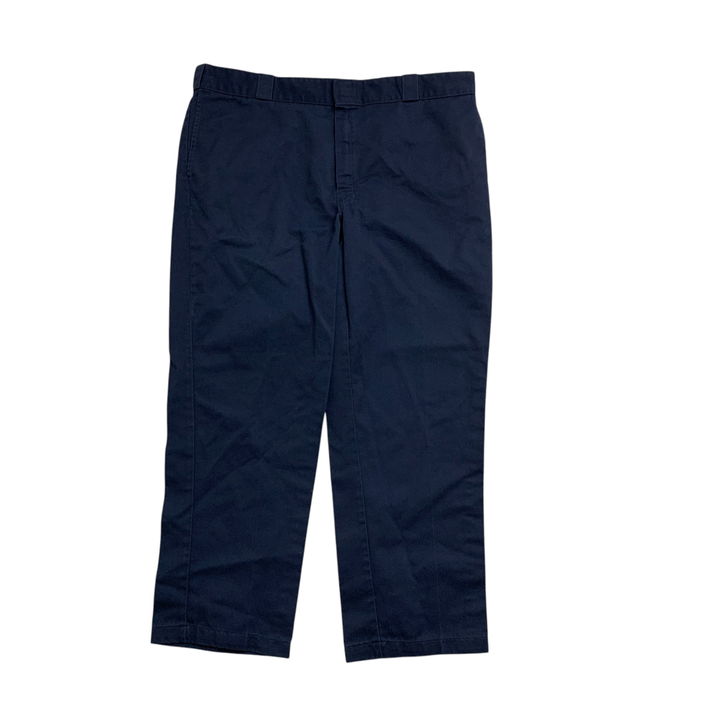Dickies 874 Trousers W40 L30 Mens Blue Pants Original Straight Fit Workwear