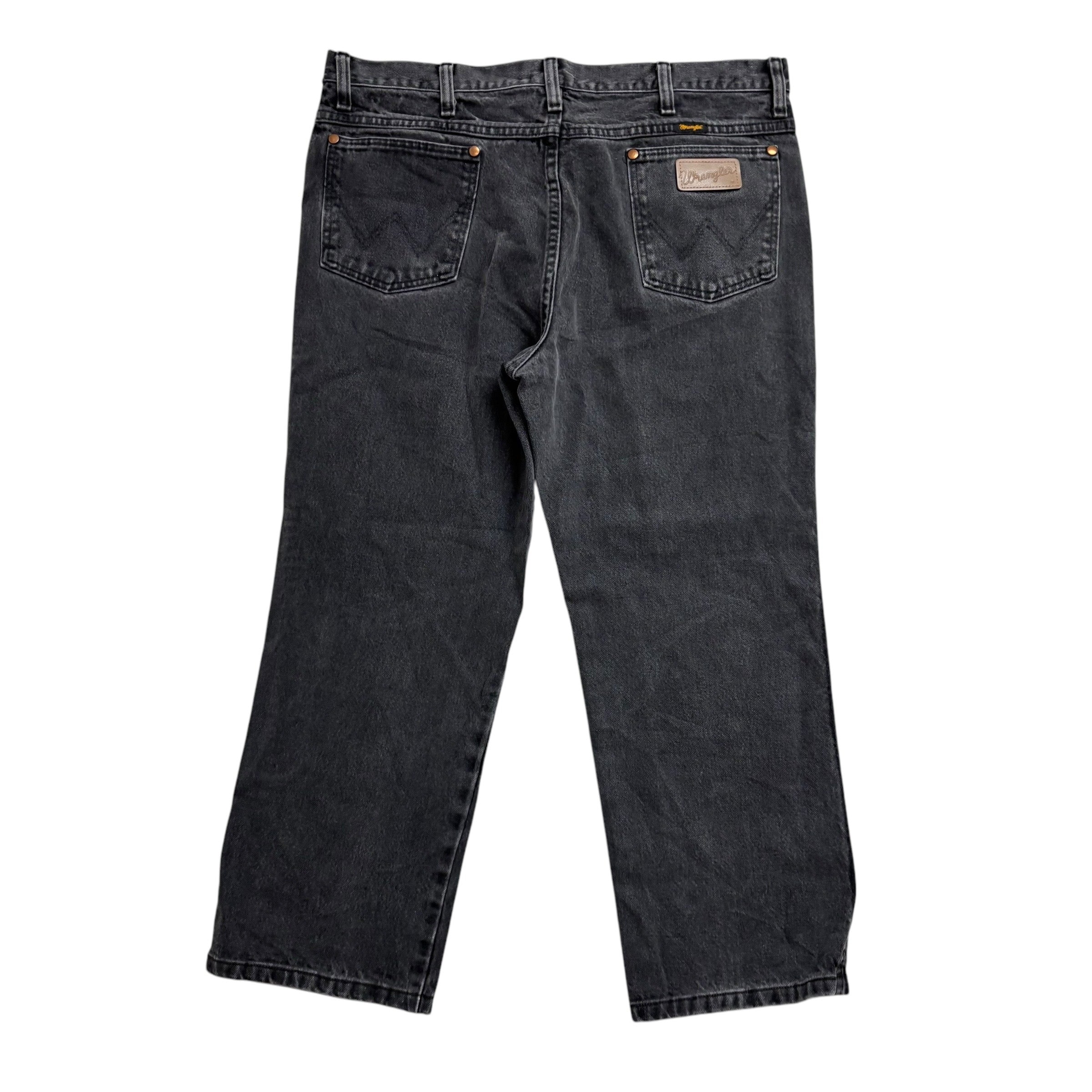 Wrangler Jeans Cowboy Cut W36 L25 Mens Black 936 Slim Fit Denim