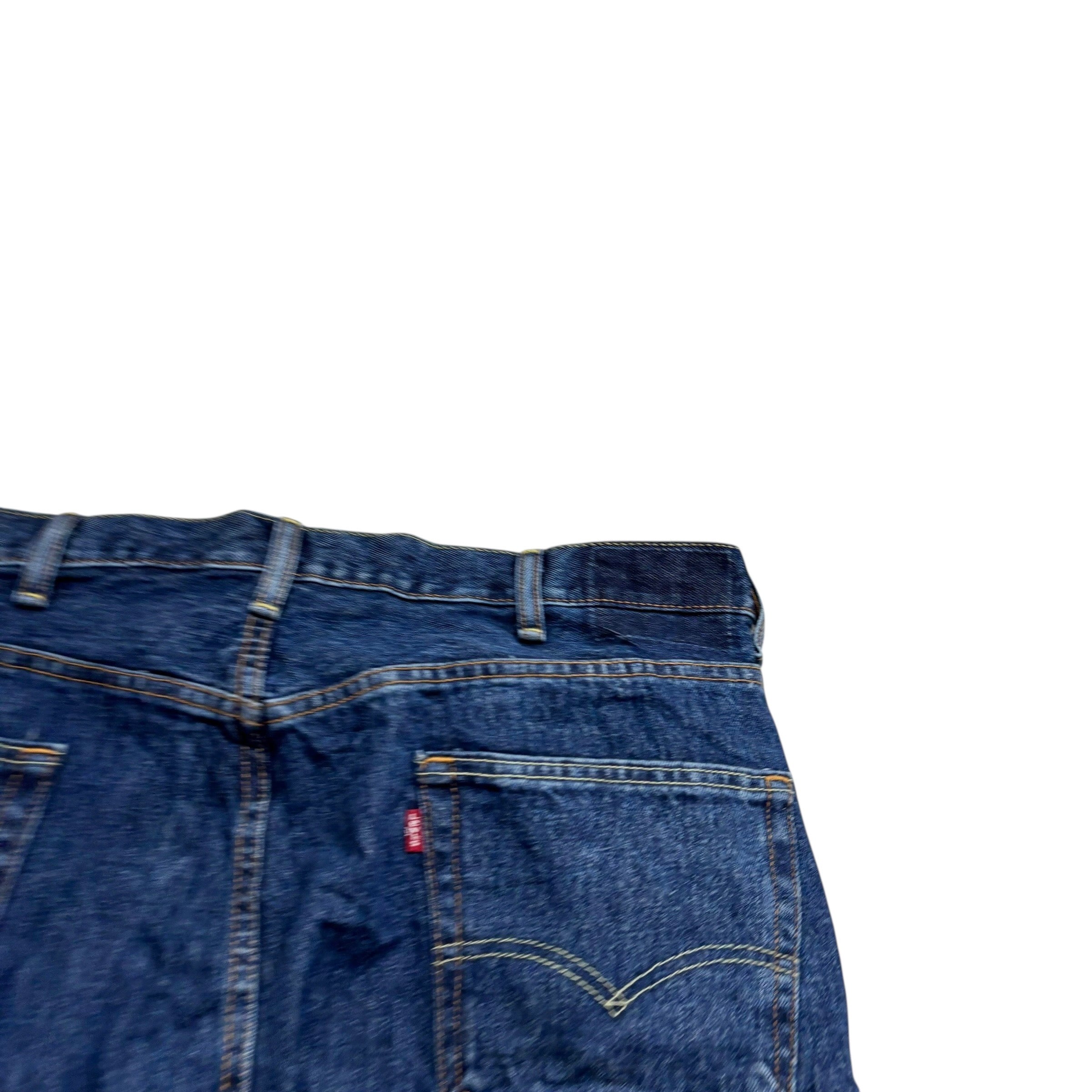 Levis 550 Jeans W40 L30 Mens Mid Blue Baggy Relaxed Straight Fit Denim