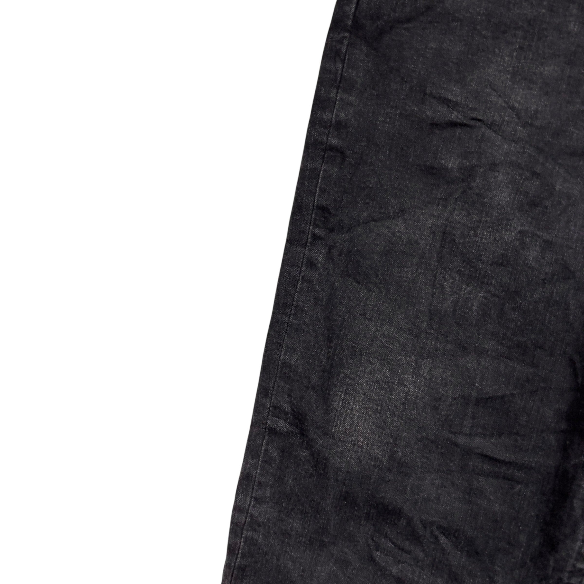 Levis 514 Jeans W36 L32 Mens Black Regular Straight Fit Stretch Denim