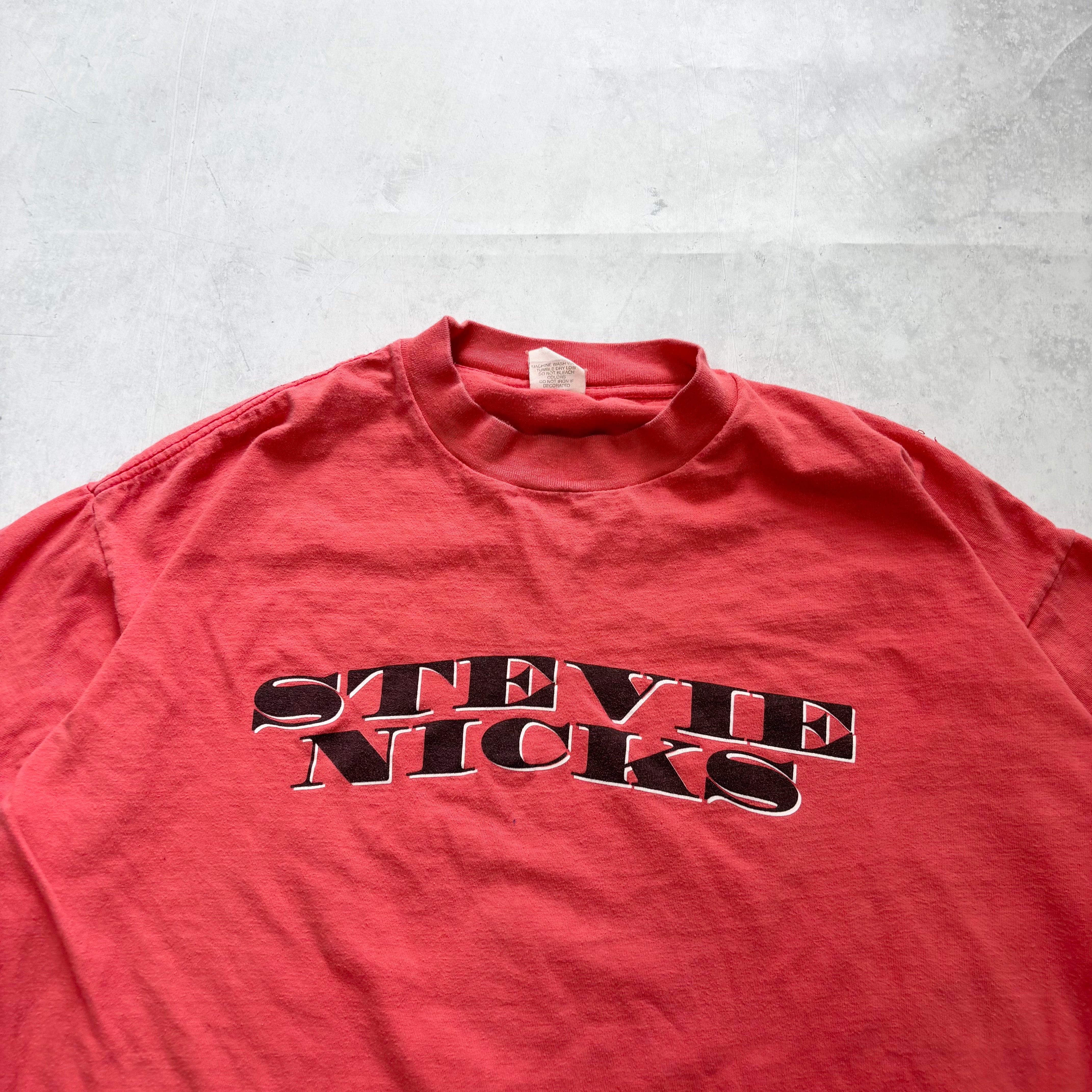 Vintage T Shirt Mens XL Pink Stevie Nicks Tour 90s Music Band Single Stitch