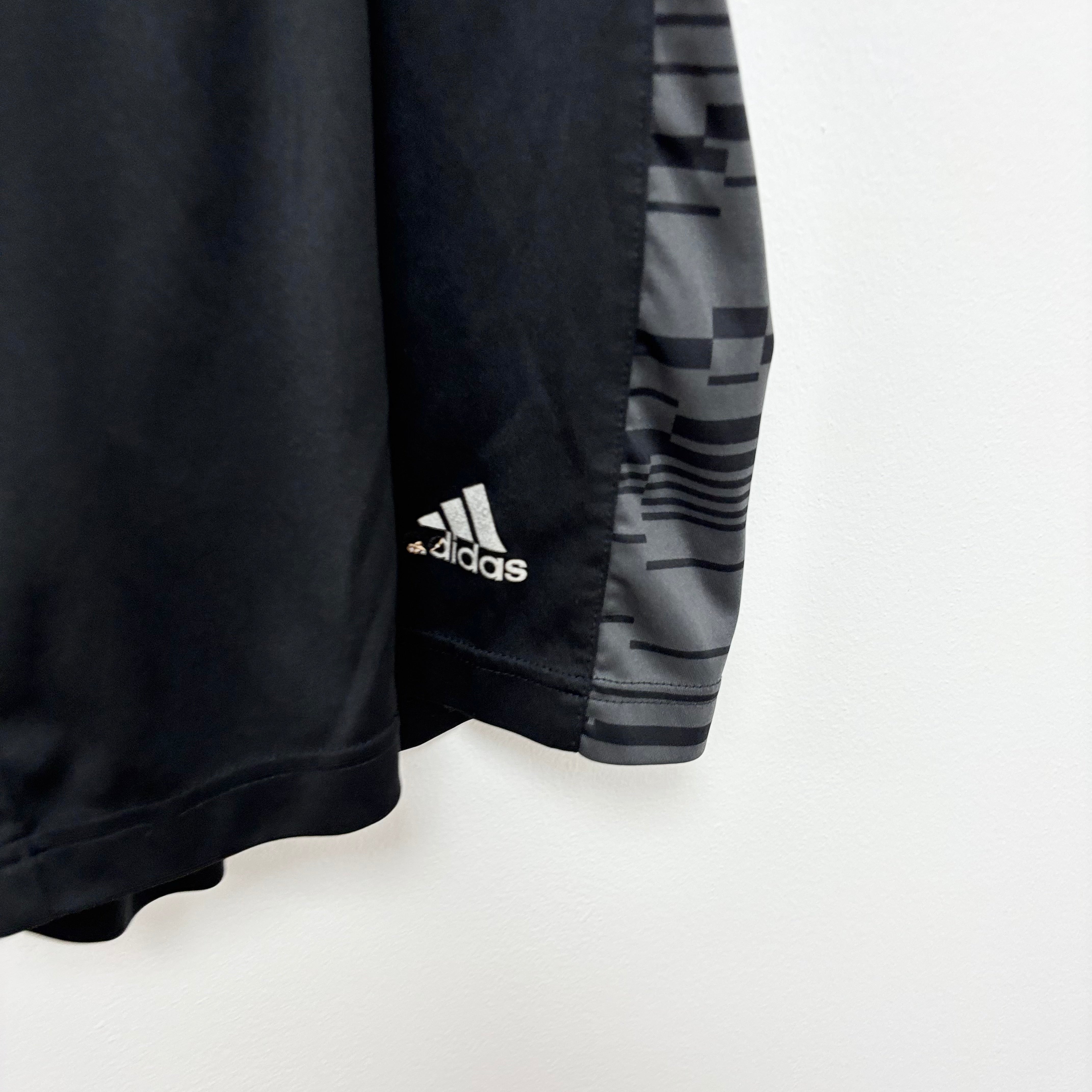 Adidas Shorts Mens Large Black Sports Running Gym Athletic Pockets