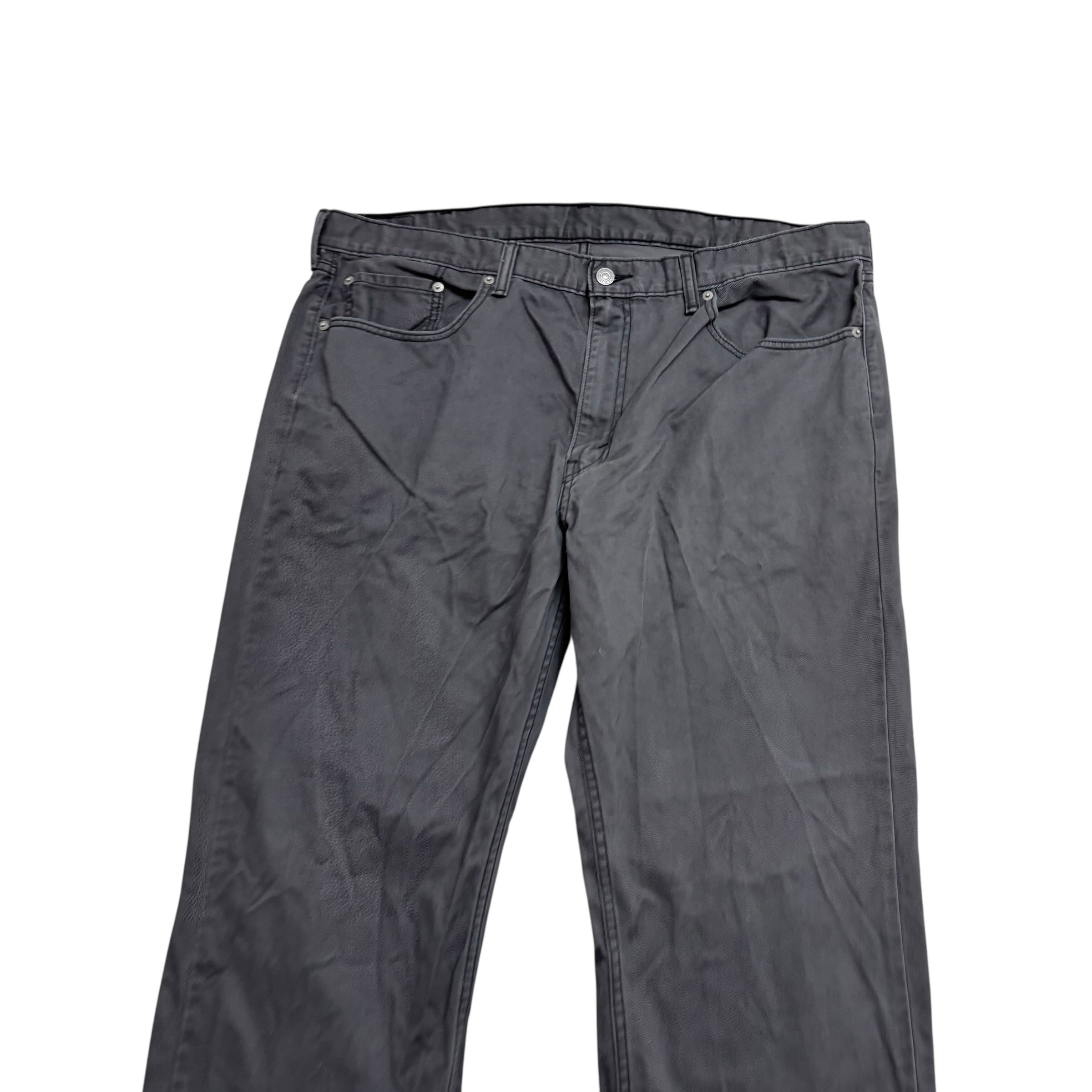 Levis 559 Trousers W40 L32 Mens Grey Baggy Relaxed Straight Fit Pants (E)