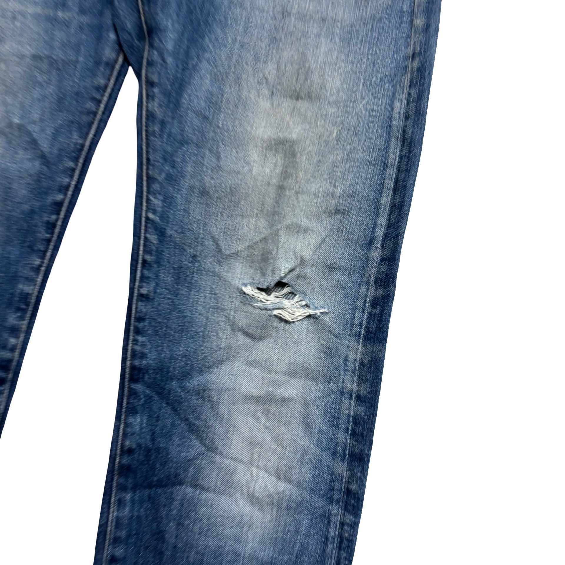 G Star Raw 3301 Slim Fit Jeans W31 L34 Mens Mid Blue Stretch Denim