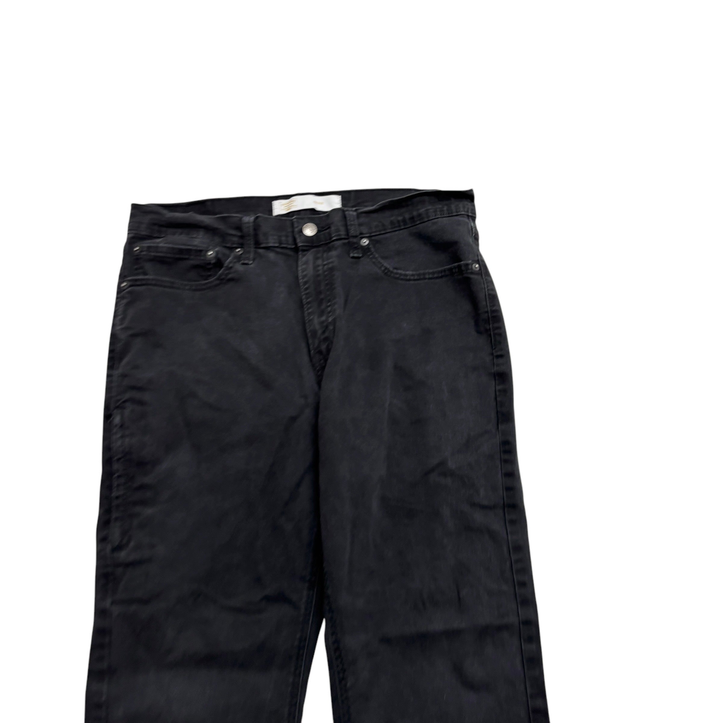 Levis Signature Jeans W34 L30 Mens Black Athletic Fit Stretch Denim