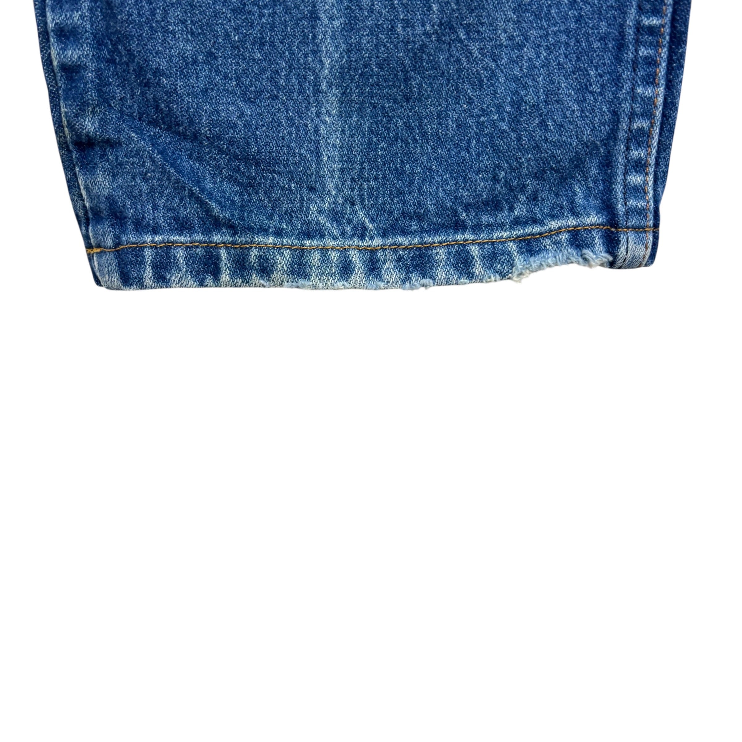 Wrangler Jeans Cowboy Cut W32 L27 Mens Mid Blue 13MWZ Original Fit Denim (F)