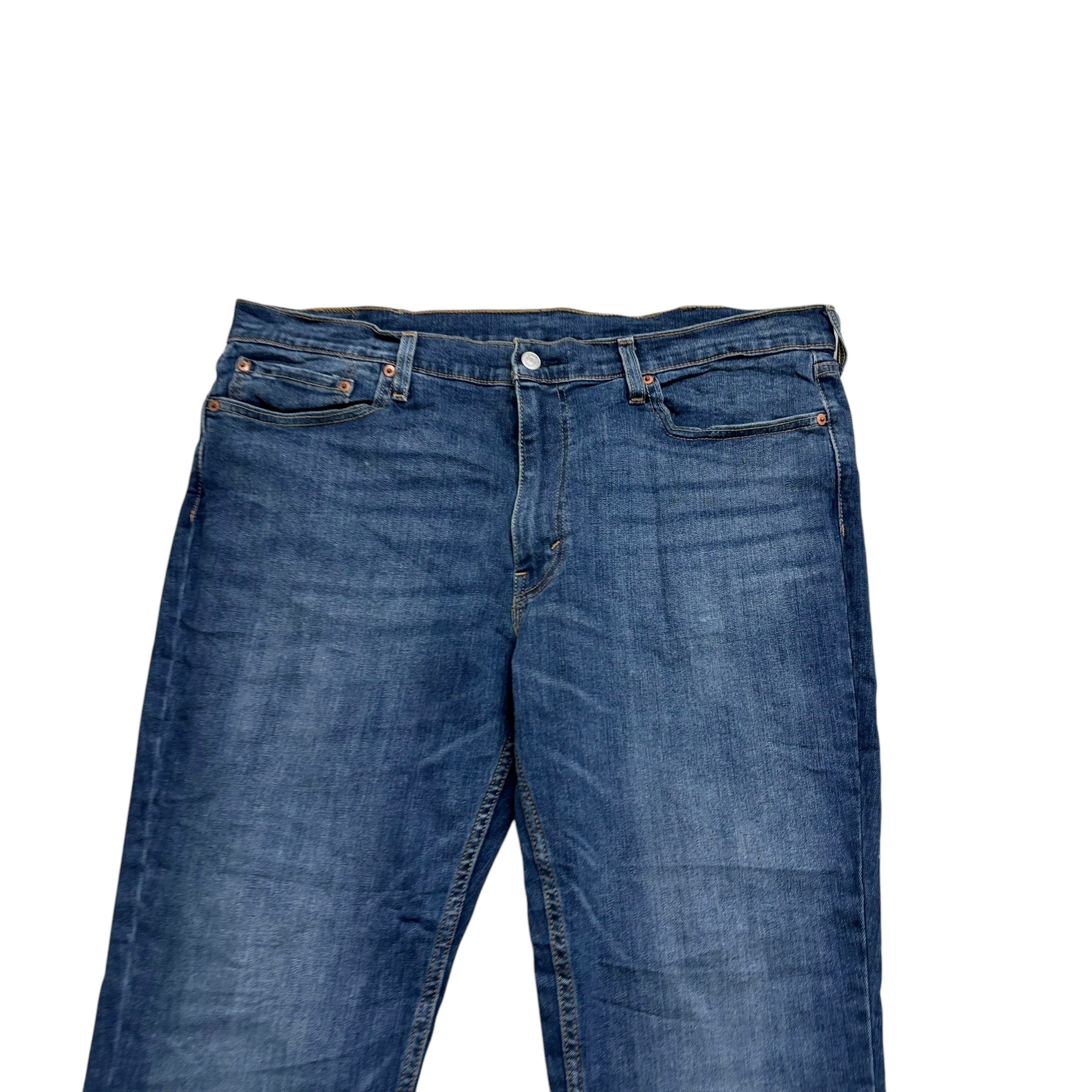 Levis 511 Jeans W38 L30 Mens Mid Blue Slim Fit Stretch Denim (E)